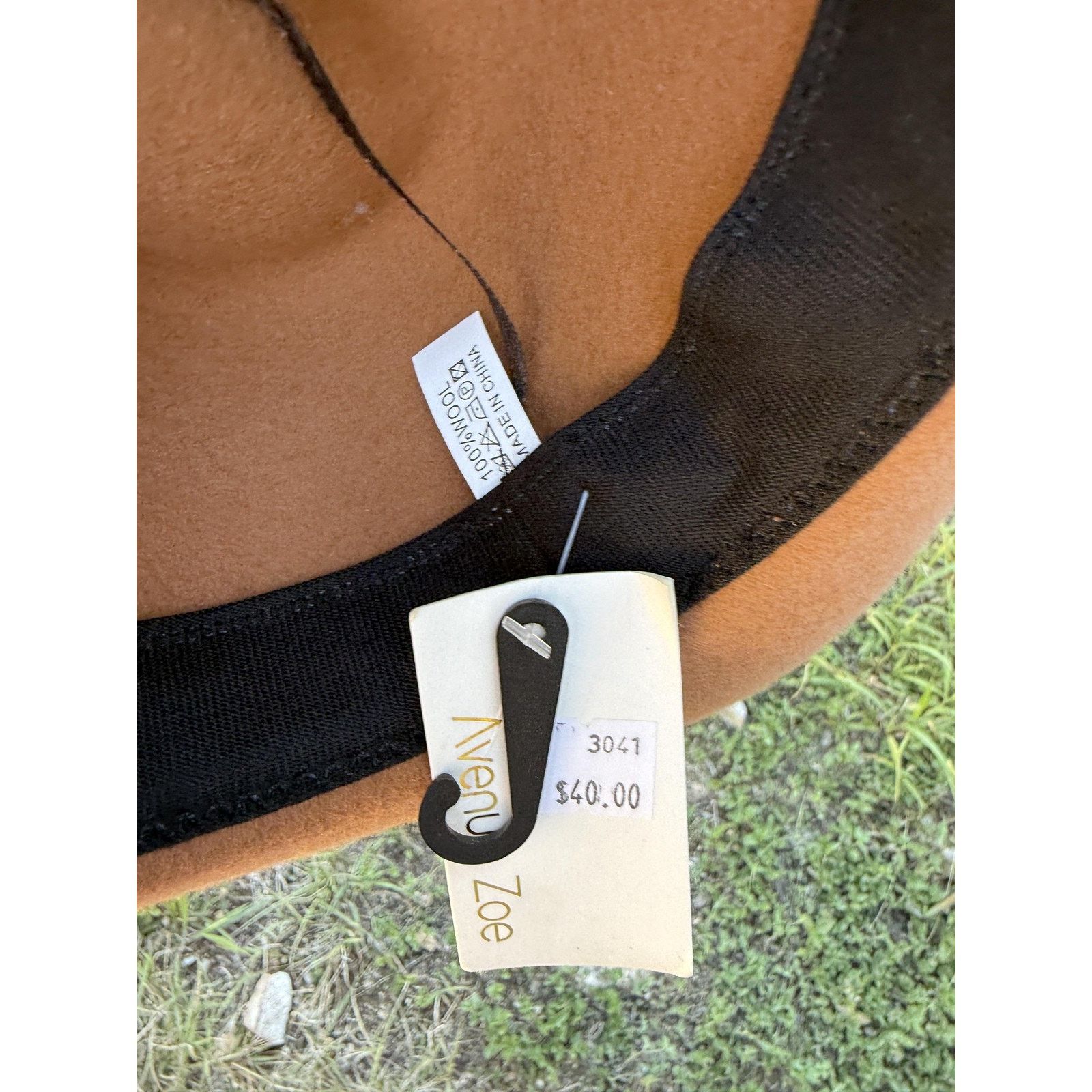 Avenue Avenu Zoe Hat Cowboy Fitted Womens Brown Tan Wool Western Size ONE SIZE - 8 Thumbnail
