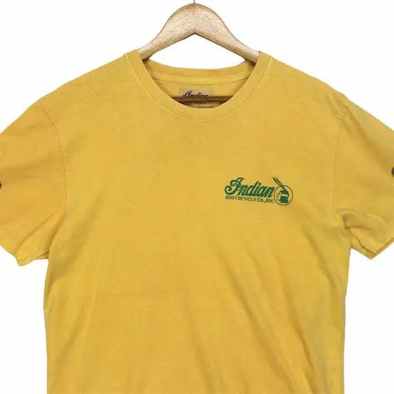 Indian Motorcycle Vtg INDIAN MOTORCYCLE Biker Rider Chopper Tee Shirt Harley Size US XL / EU 56 / 4 - 2 Thumbnail