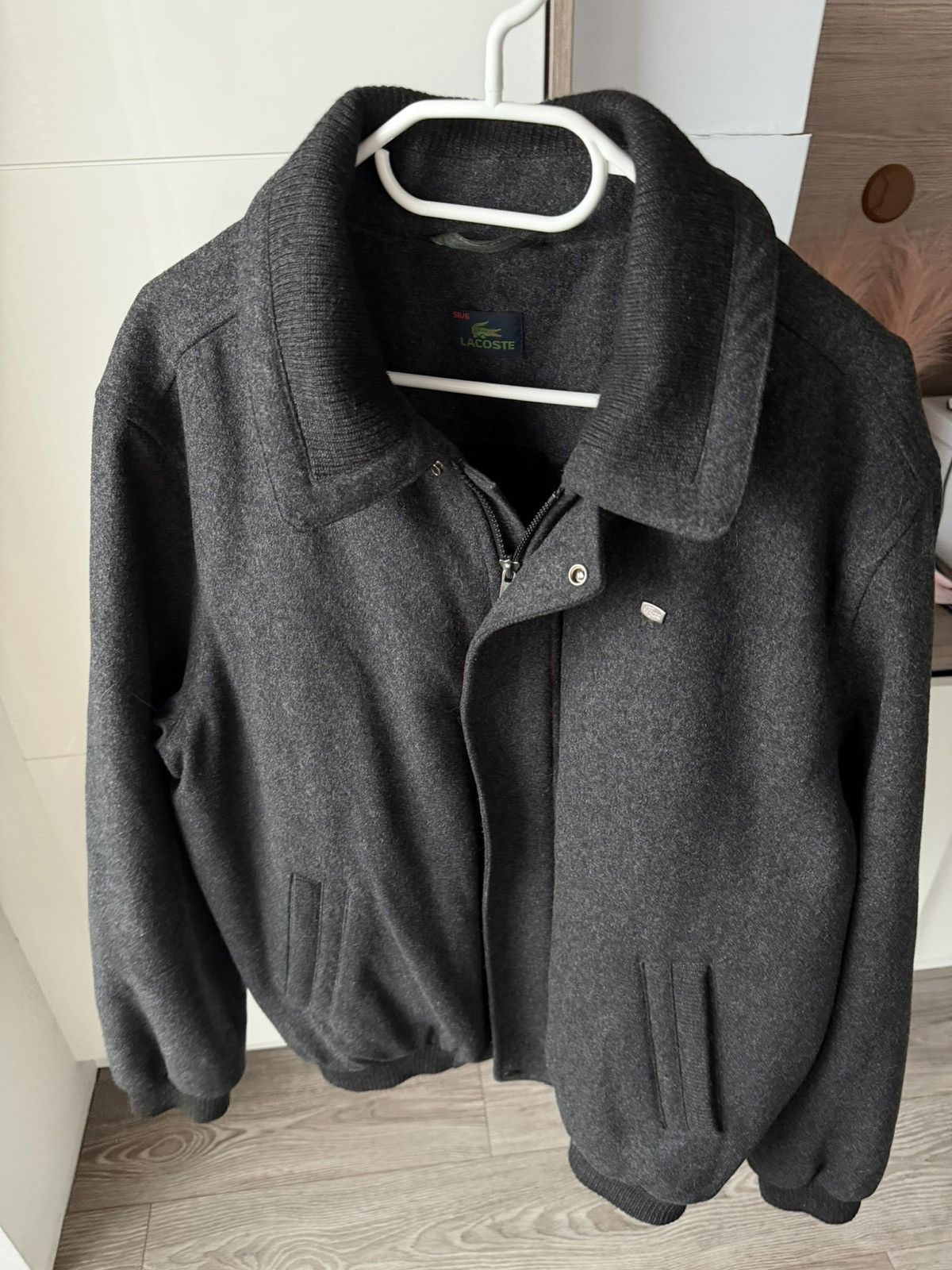 Lacoste Vintage Lacoste Laine Wool Men’s Luxury Coat Insulate Jacket Size US XL / EU 56 / 4 - 7 Thumbnail