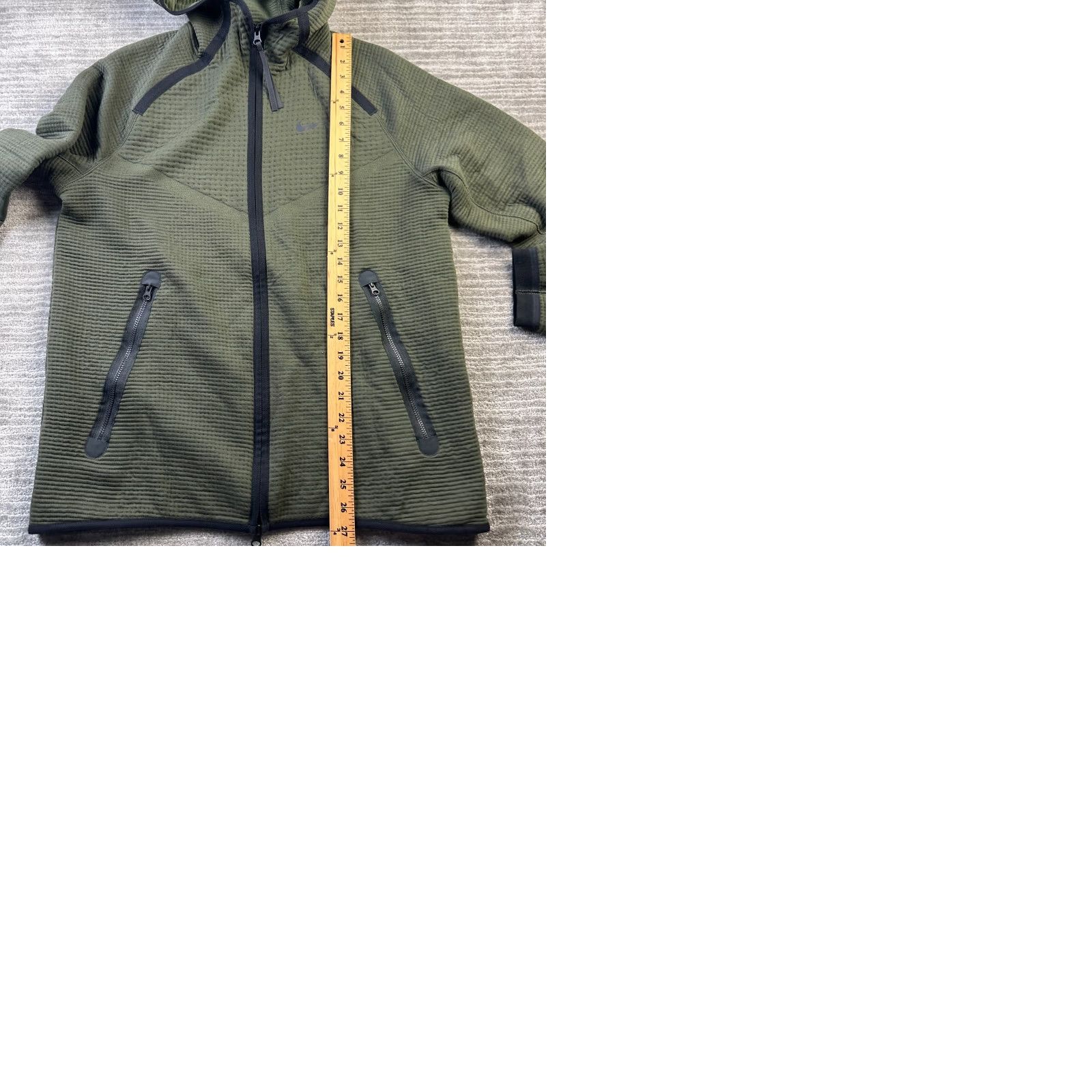 Nike Nike Jacket Mens M Green Tech Pack Windrunner Full Zip Olive Size US M / EU 48-50 / 2 - 9 Thumbnail