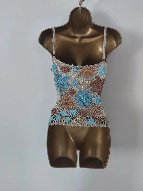 Vintage Vintage cami top Size M / US 6-8 / IT 42-44 - 5 Thumbnail