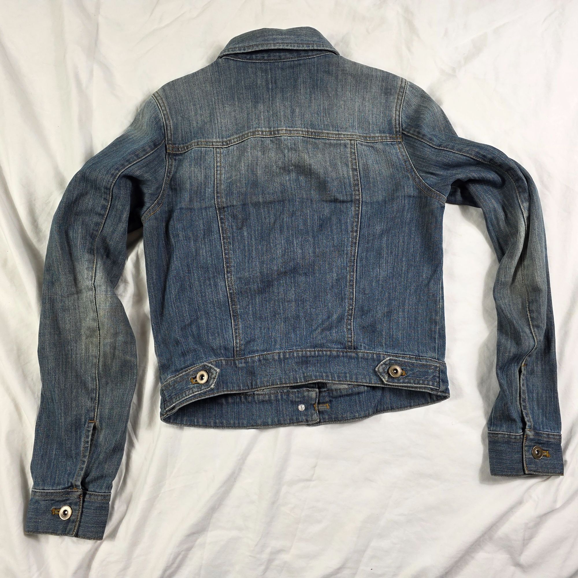 BP. Bp Denim Jacket Womens Size Small Blue Button Down Fitted Ca Size S / US 4 / IT 40 - 2 Thumbnail