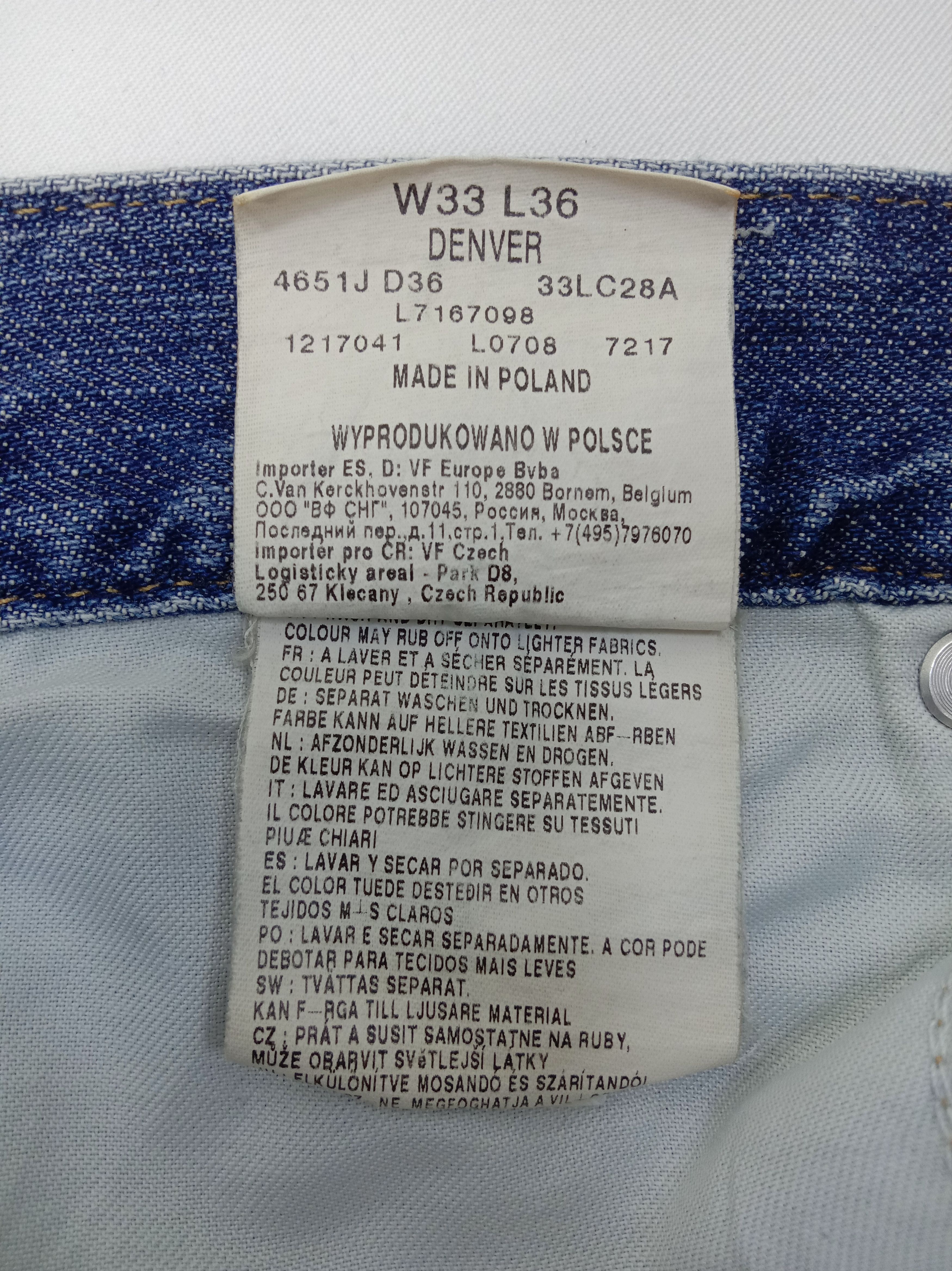 Lee Vintage Lee Faded Blue Flare Jeans Bell Bottom Ripped Denim Size US 32 / EU 48 - 12 Thumbnail