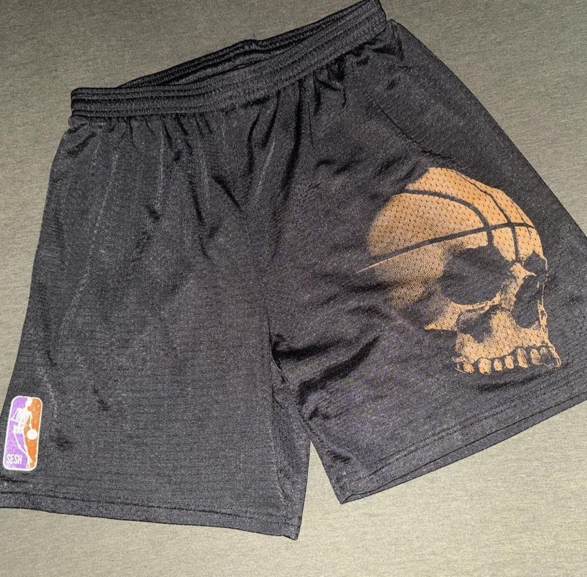 Team Sesh Bones basketball shorts