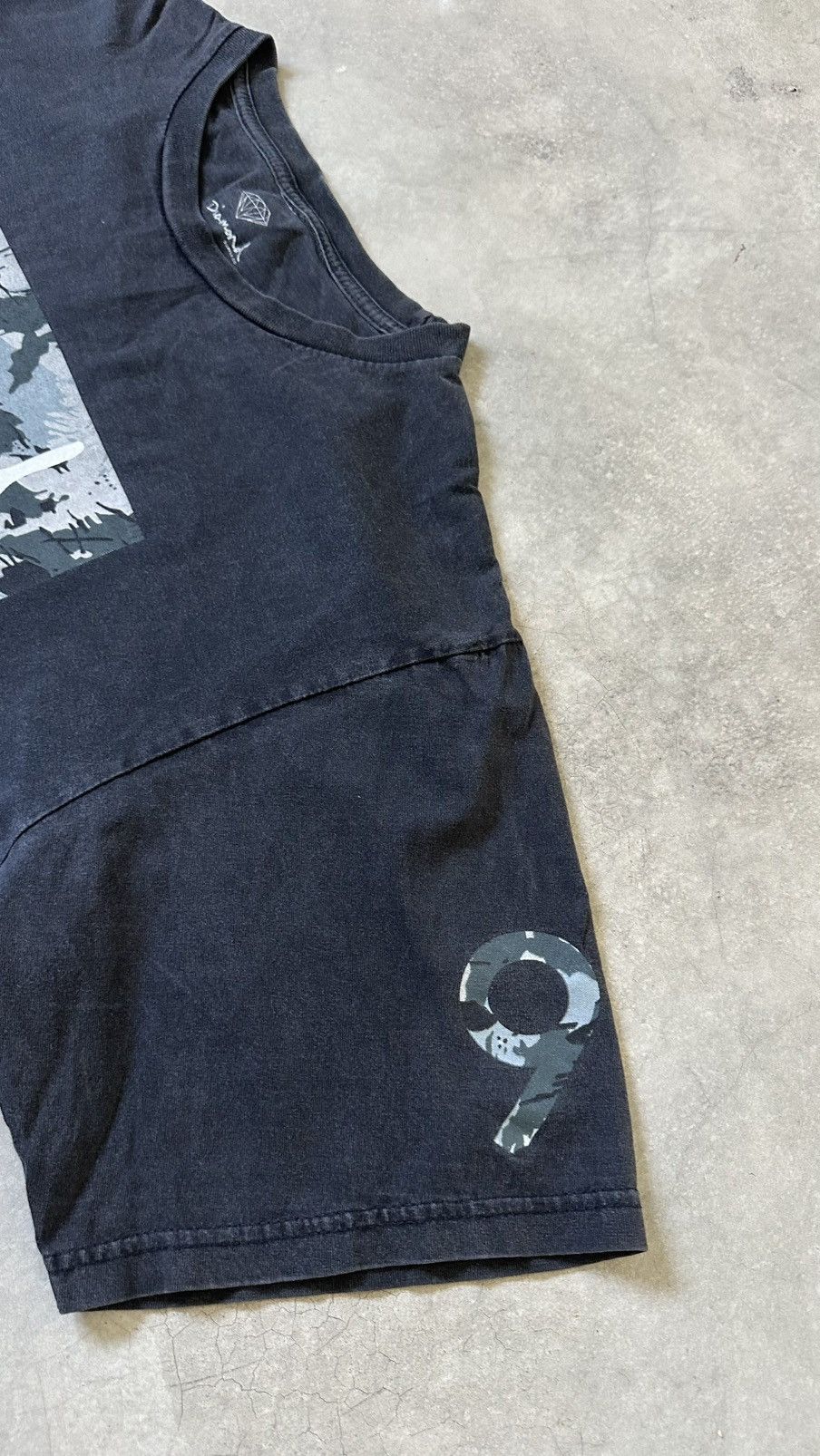 Diamond Supply Co. DIAMOND BOX LOGO TEE WELL FADED Size US XXL / EU 58 / 5 - 4 Thumbnail