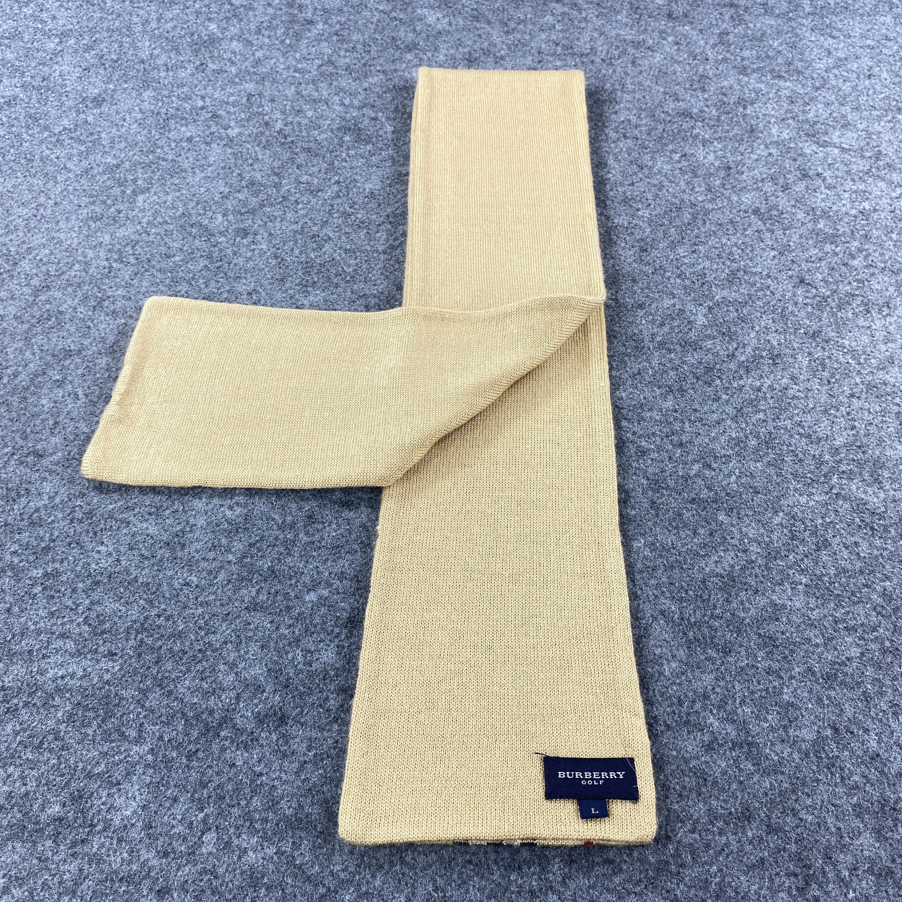Burberry × Vintage Burberry Scarf # Muffler # Neckwear # D549 Size ONE SIZE - 7 Thumbnail