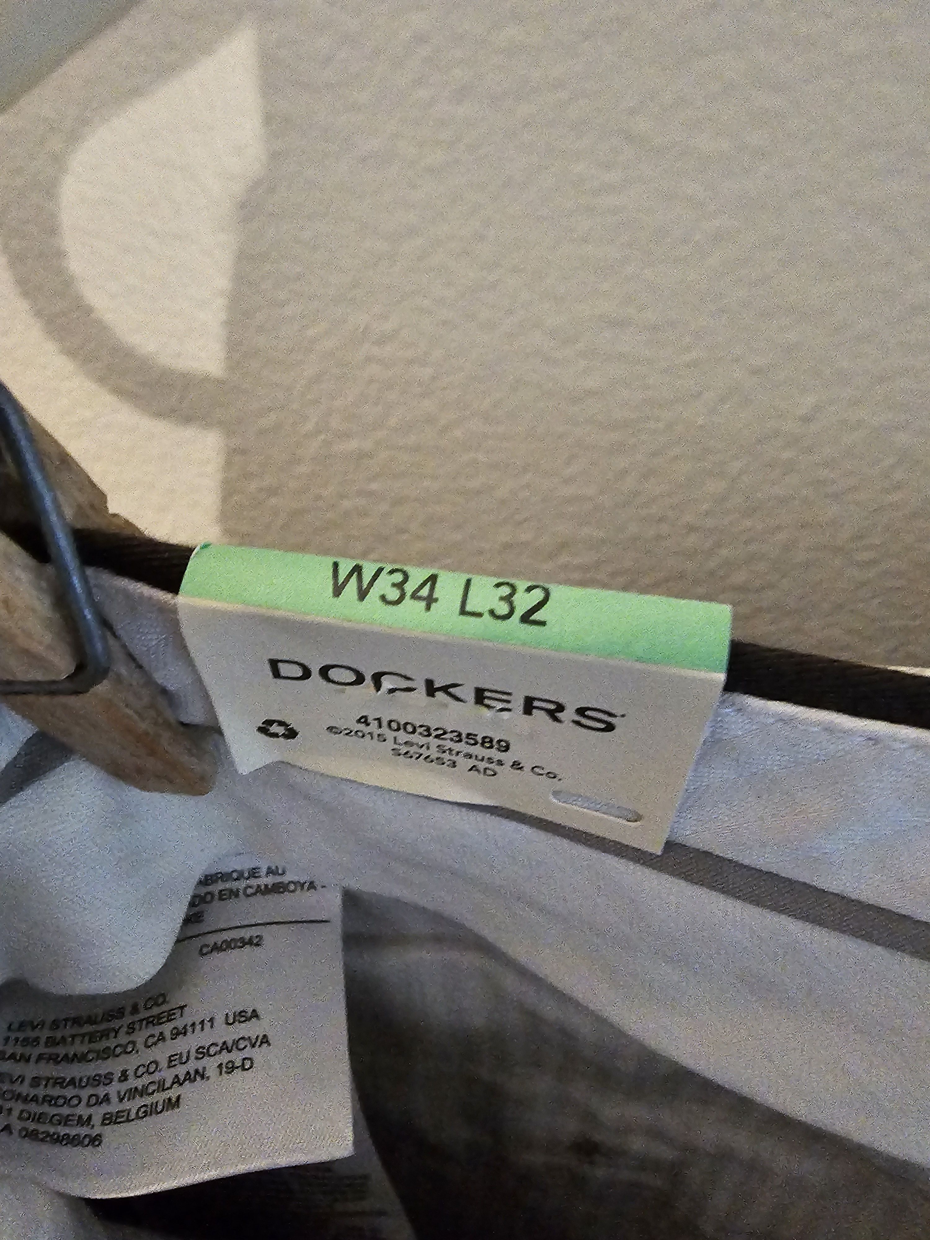 Dockers NWT Dockers Ultimate Iron Free Trouser Straight Fit - 34x32 Size US 34 / EU 50 - 4 Thumbnail