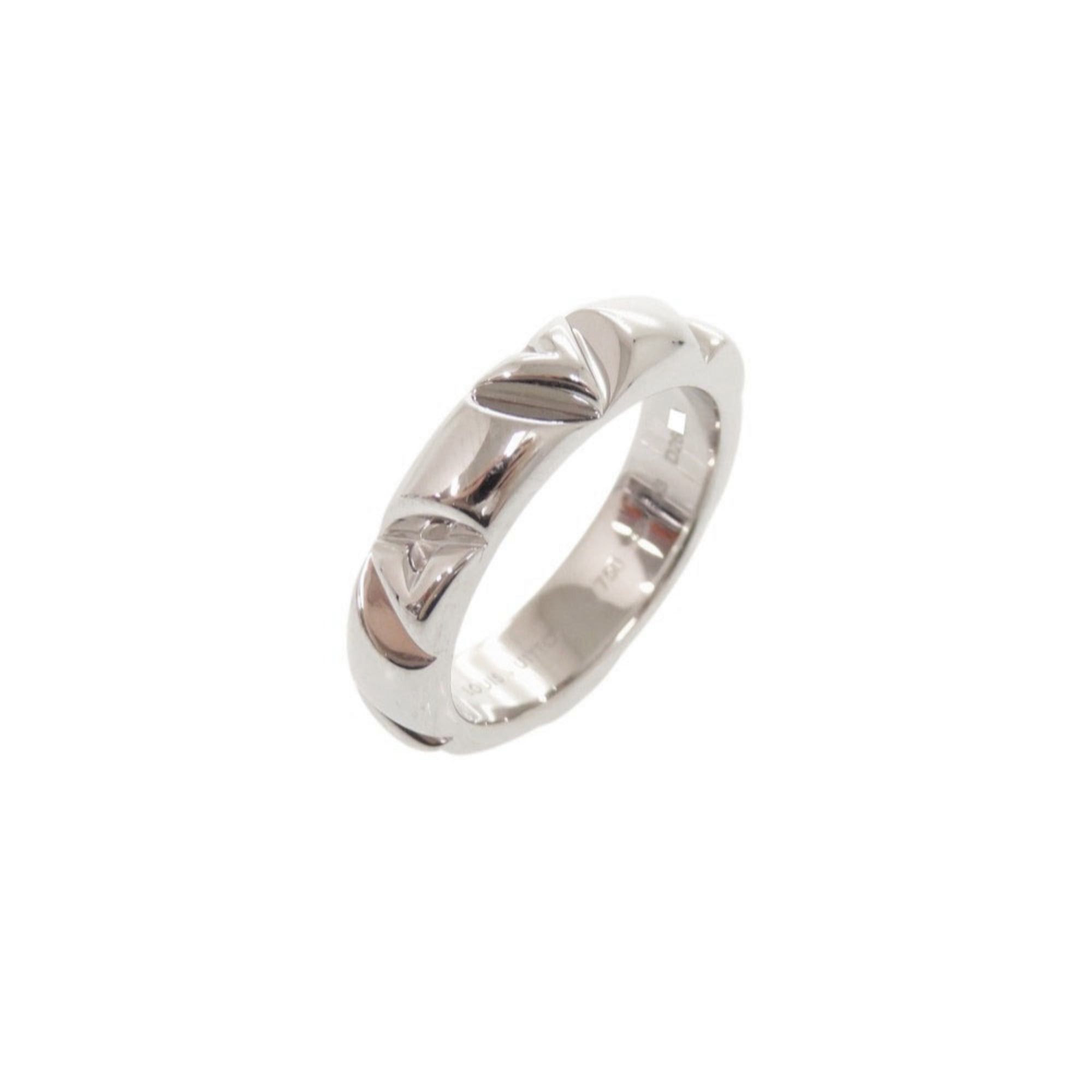 Louis Vuitton Like New Louis Vuitton LV Volte Multi #53 Q9O63 18KWG 750WG White Gold Ring Jewelry 1820 LOUIS VUITTON Size ONE SIZE - 1 Thumbnail