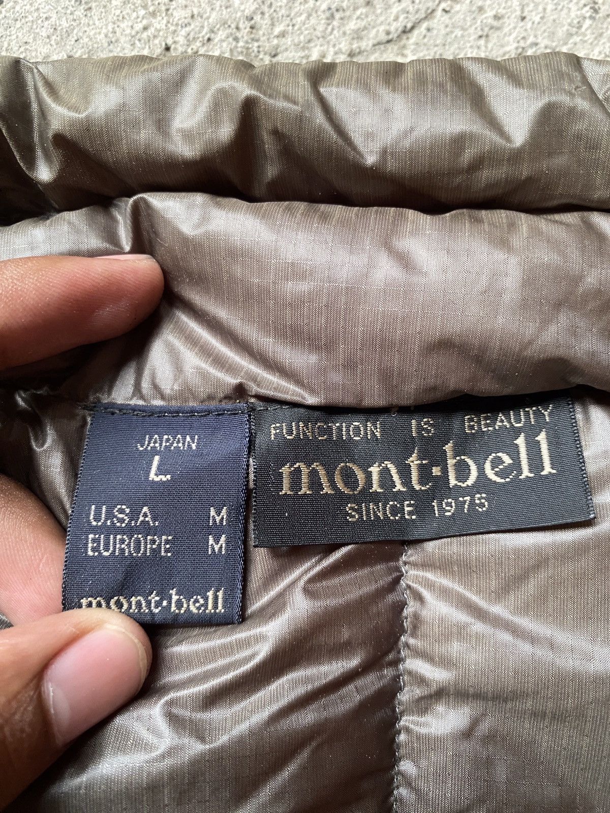 Montbell Mont-Bell Down Puffer Vest Size US L / EU 52-54 / 3 - 4 Thumbnail