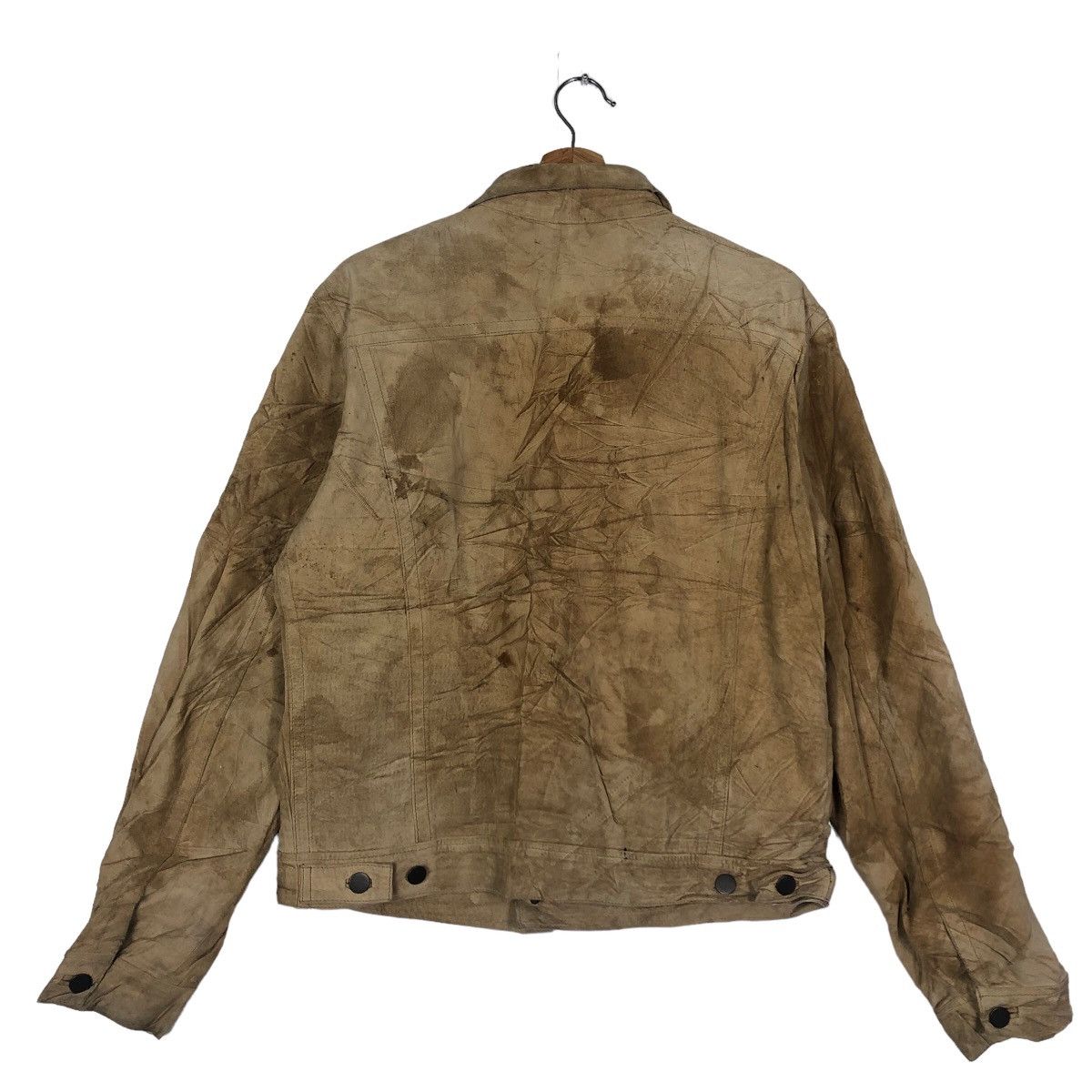 Japanese Brand 🔥90’s Biker Genuine Leather Jacket Inspire Issey Miyake Size US M / EU 48-50 / 2 - 7 Thumbnail