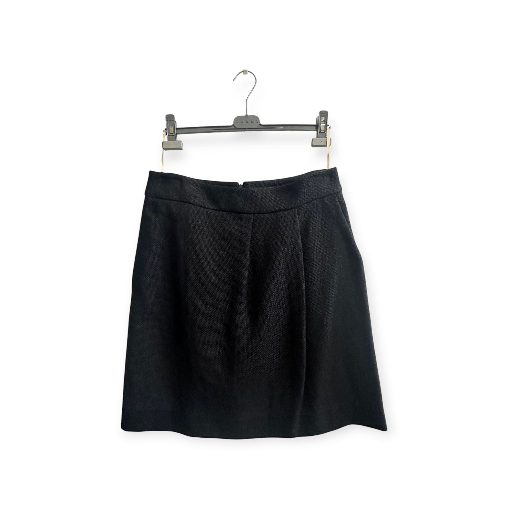 Marni Vintage Marni Textured Mini Skirt – Black/Navy, Made in Ital Size 30" / US 8 / IT 44 - 1 Thumbnail