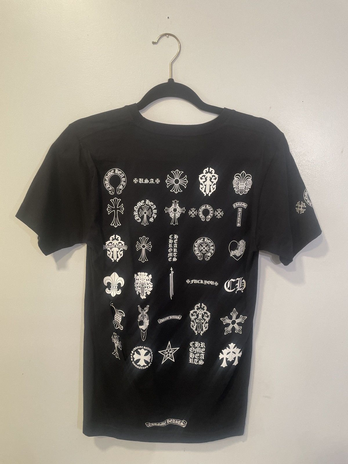 Chrome Hearts Chrome Hearts Multi Logo Tshirt Size US S / EU 44-46 / 1 - 2 Thumbnail