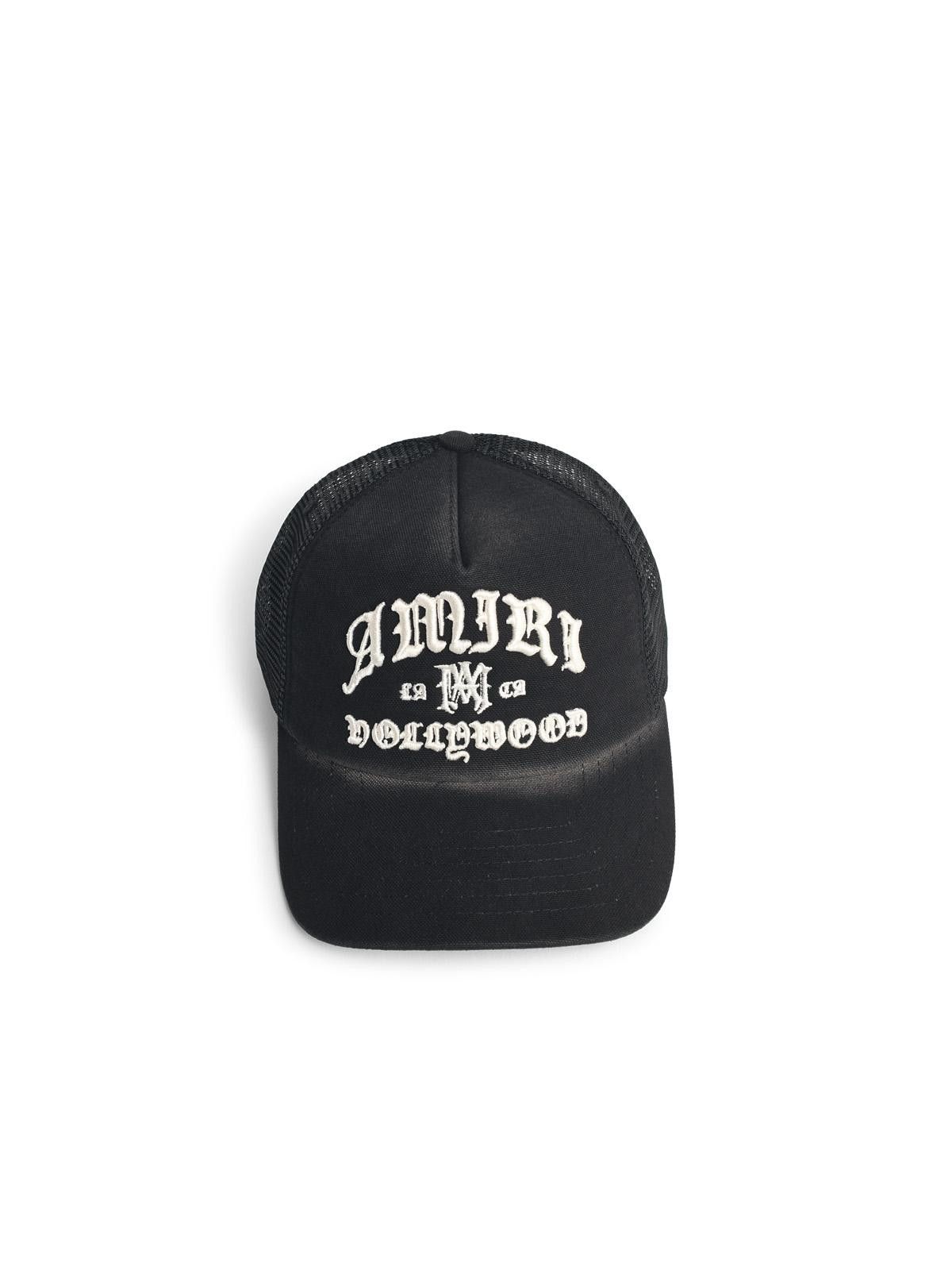 Amiri AMIRI Black Cotton Cap Size ONE SIZE - 1 Thumbnail