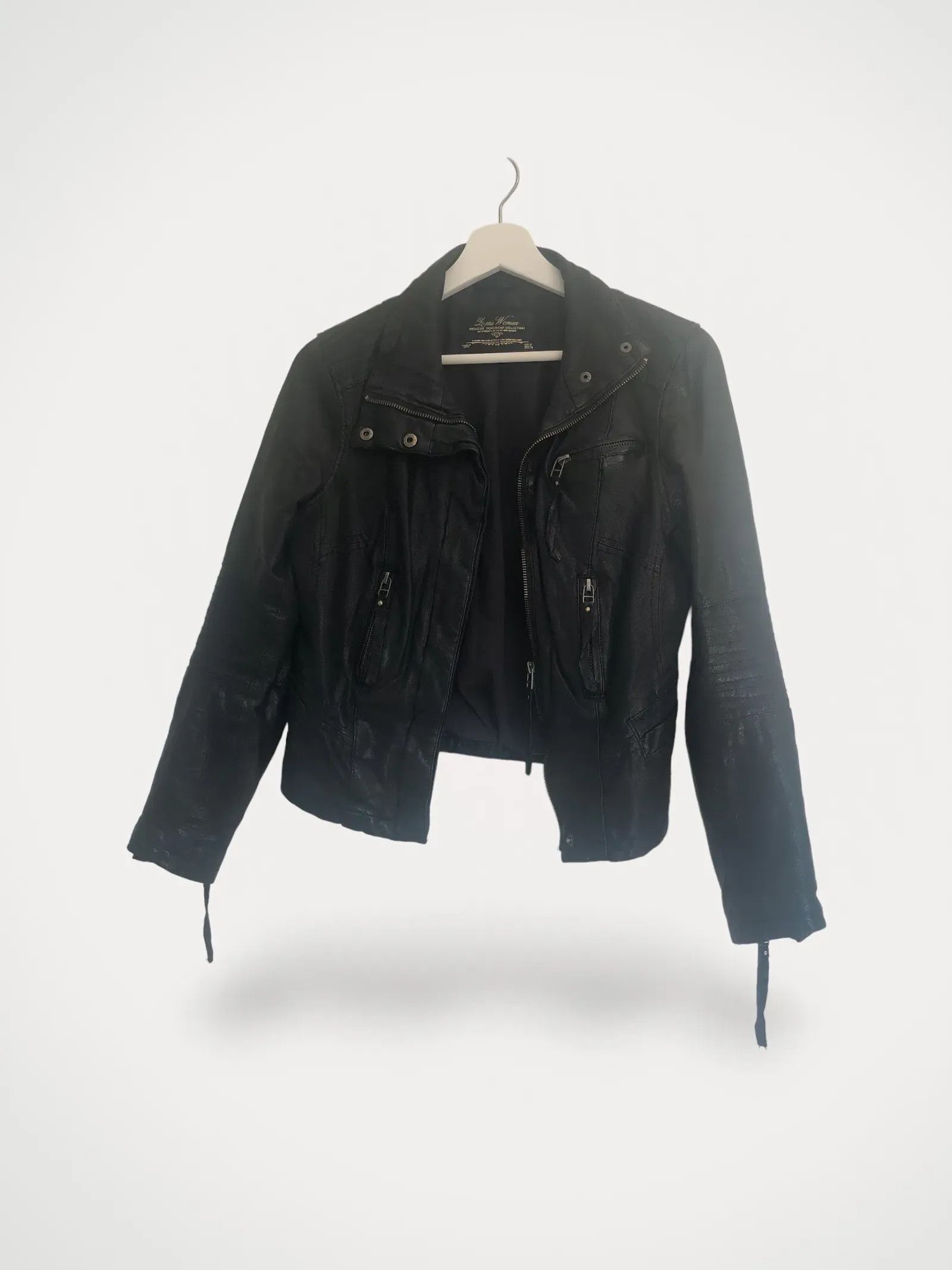Zara Zara Leather Jacket Size M / US 6-8 / IT 42-44 - 1 Thumbnail