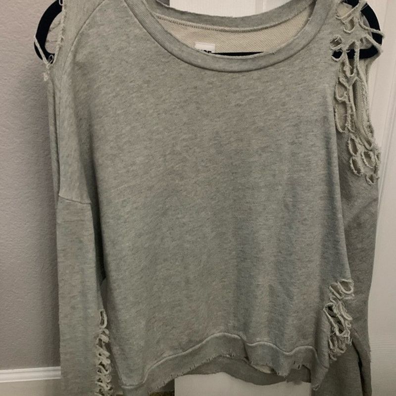 NSF NSF Farah Destroyed Sweatshirt NWOT M Size M / US 6-8 / IT 42-44 - 2 Thumbnail