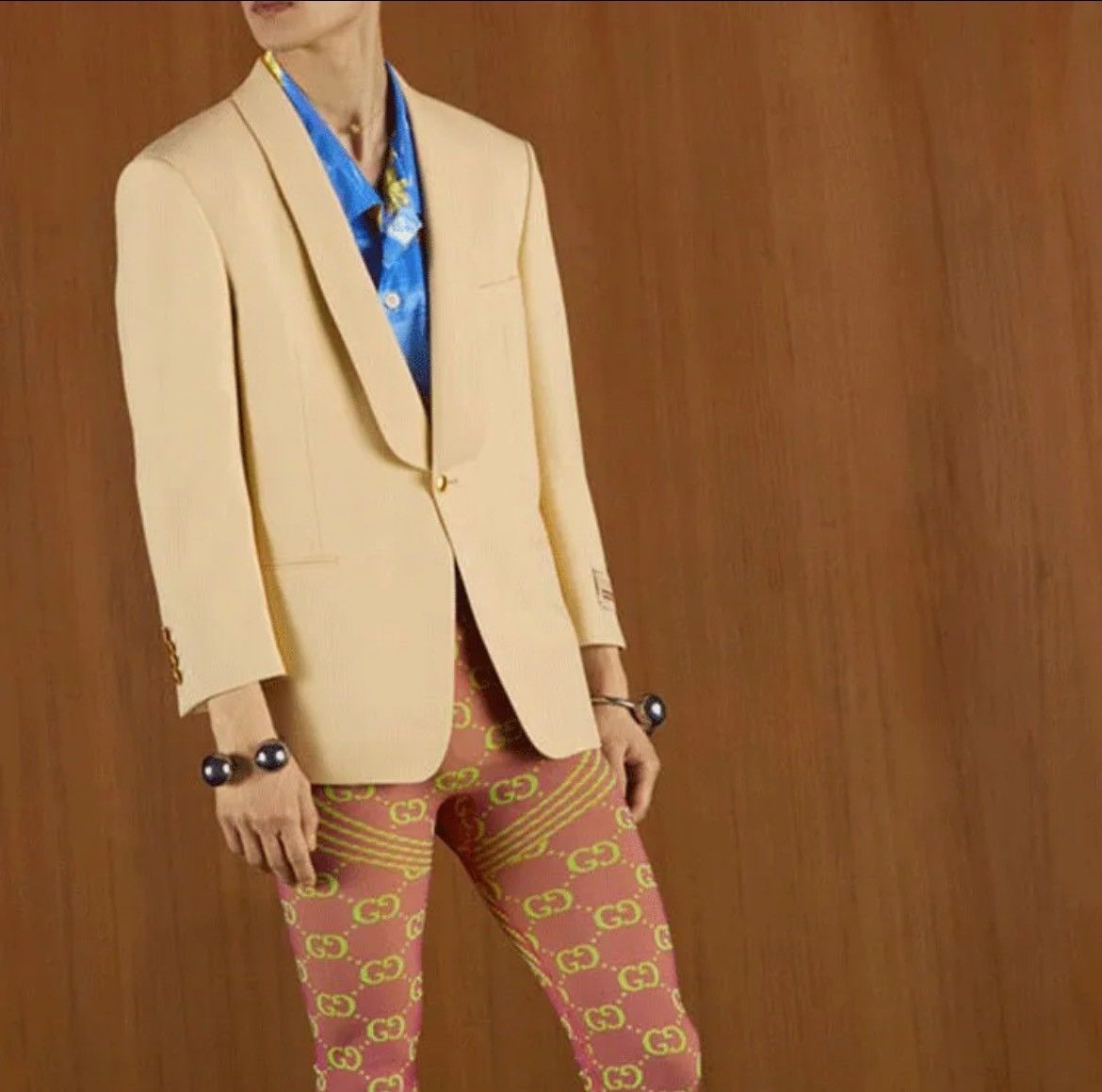 Gucci Gucci Logo Patch Single Breasted Blazer Size IT 44 Size US S / EU 44-46 / 1 - 11 Thumbnail
