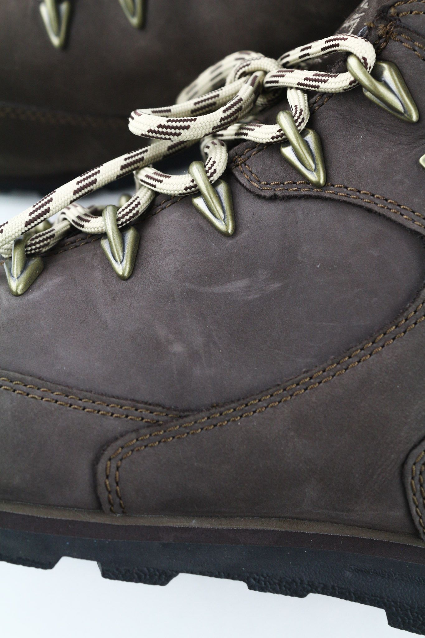 Timberland 6823R UK11 Anti-Fatigue Brown Leather Logo Boots 79946 Size US 11.5 / EU 44-45 - 11 Thumbnail