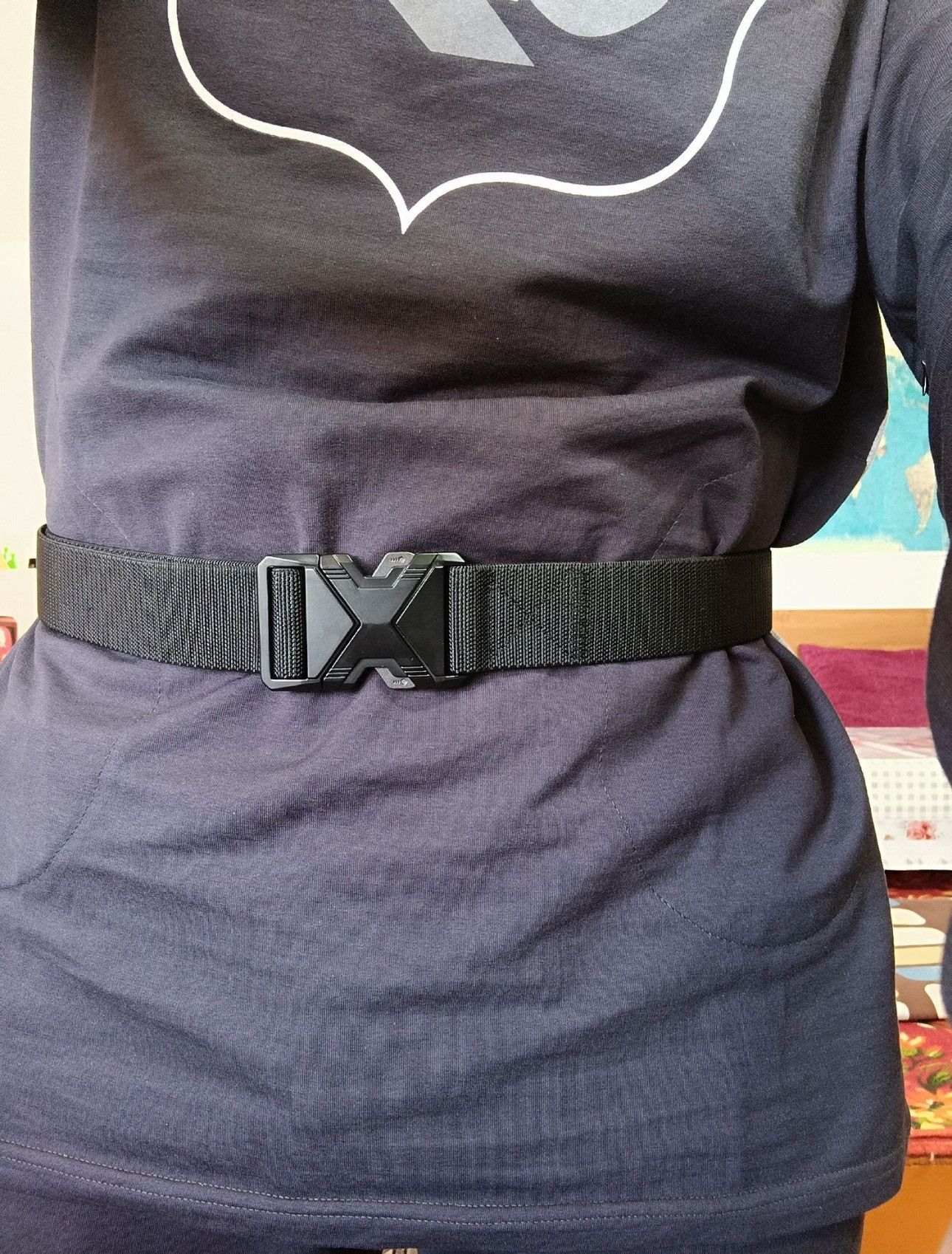 Japanese Brand 125 cm Quick Release Tactical Outdoor Belt Size ONE SIZE - 6 Thumbnail