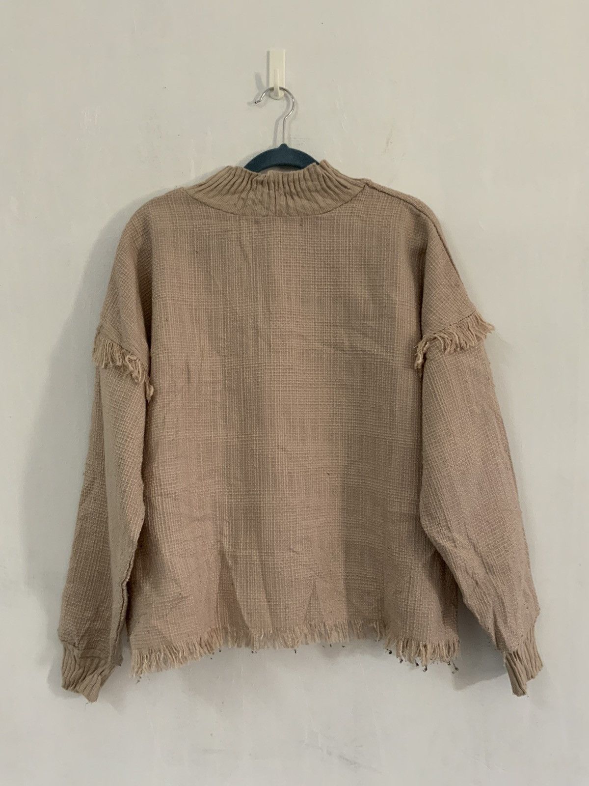 If Six Was Nine E.R.G Mohair Fur Knit Sweater Size US M / EU 48-50 / 2 - 2 Thumbnail