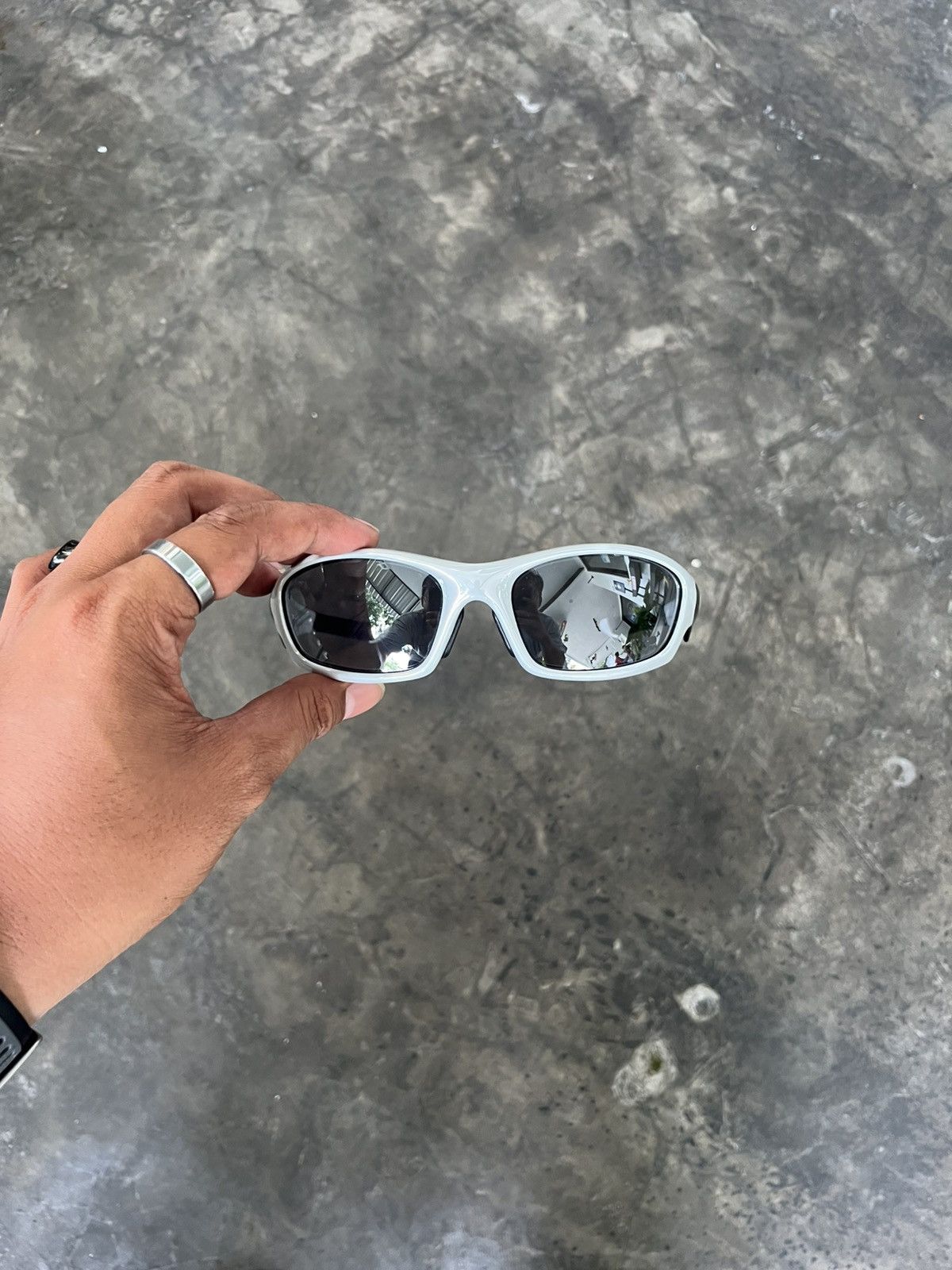 Oakley Oakley Straight Jacket 2.0 Pearl white Size ONE SIZE - 3 Thumbnail