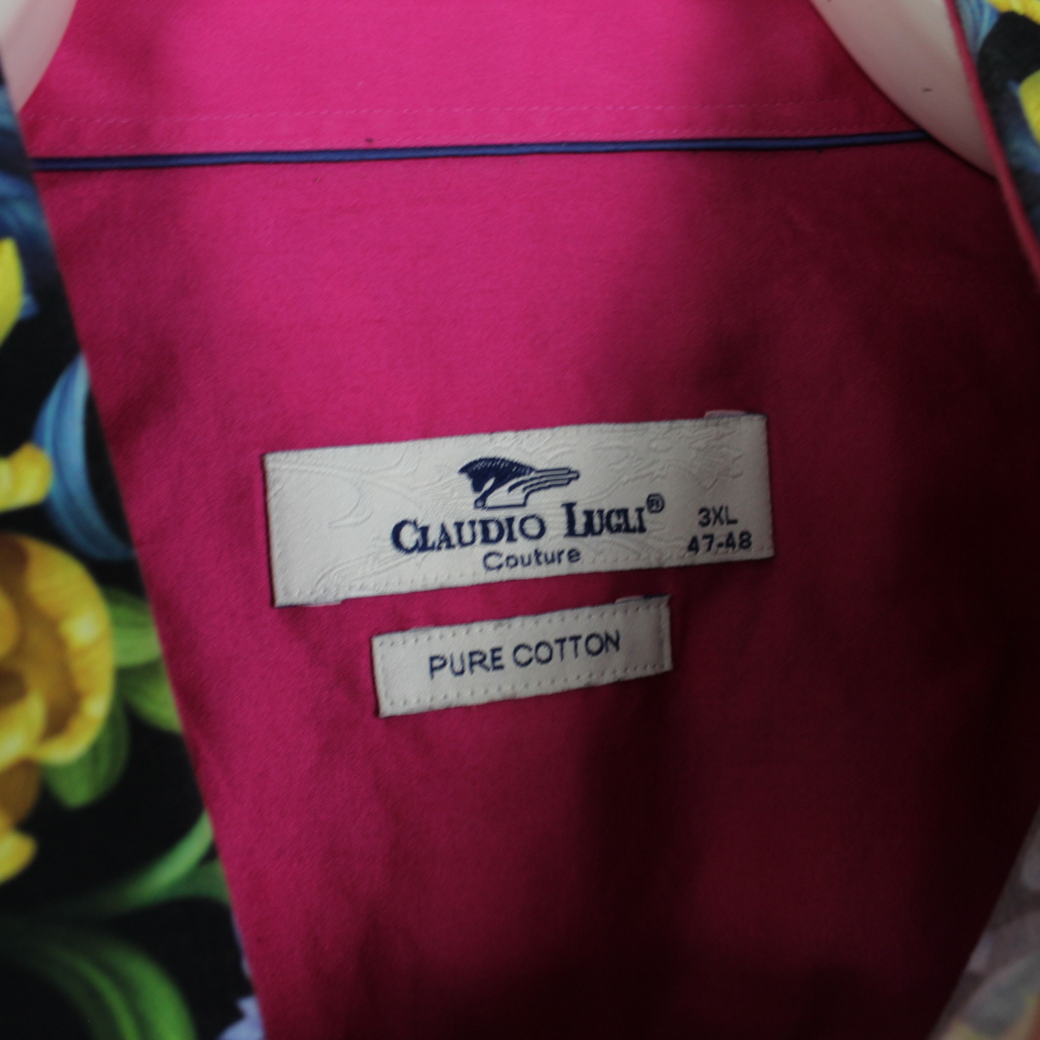 Other Claudio Lugli shirt monogram men XXL 3XL cotton Size US XXL / EU 58 / 5 - 5 Thumbnail