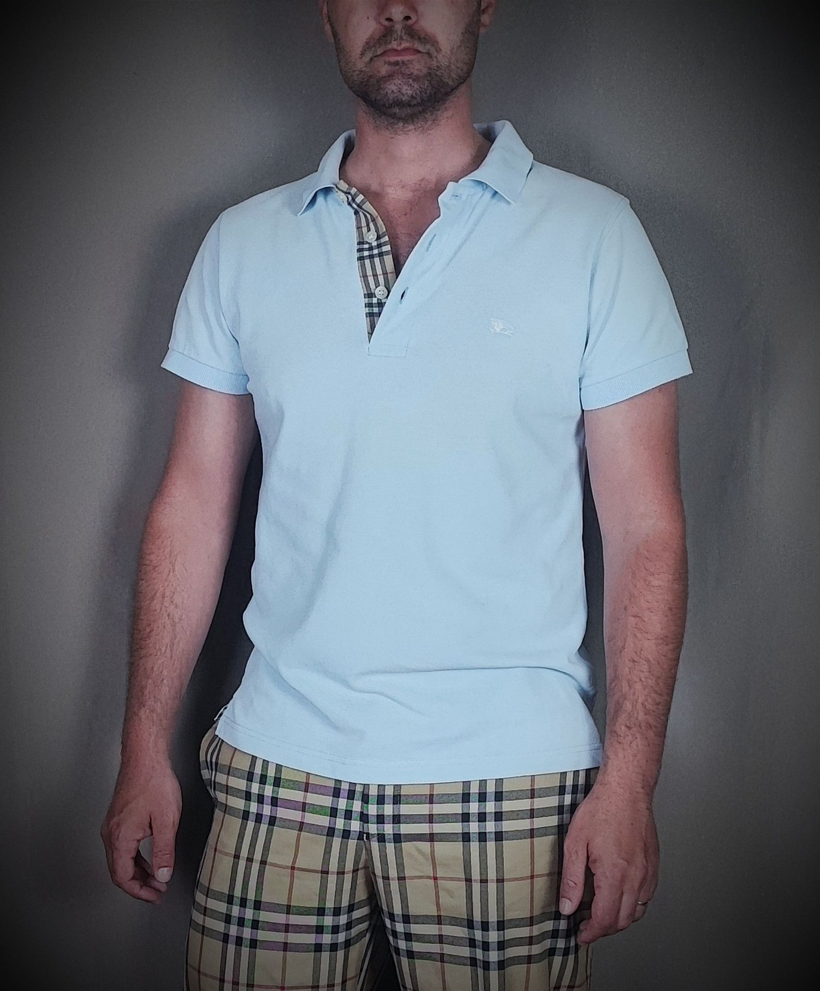 Burberry 🔥 Burberry Polo size M blue🔥 Size US M / EU 48-50 / 2 - 4 Thumbnail