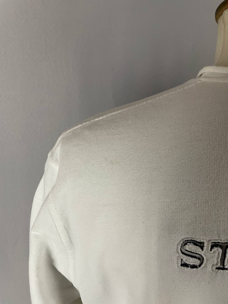 Stone Island Stone Island Crewneck White Sweatshirt Size US L / EU 52-54 / 3 - 12 Thumbnail