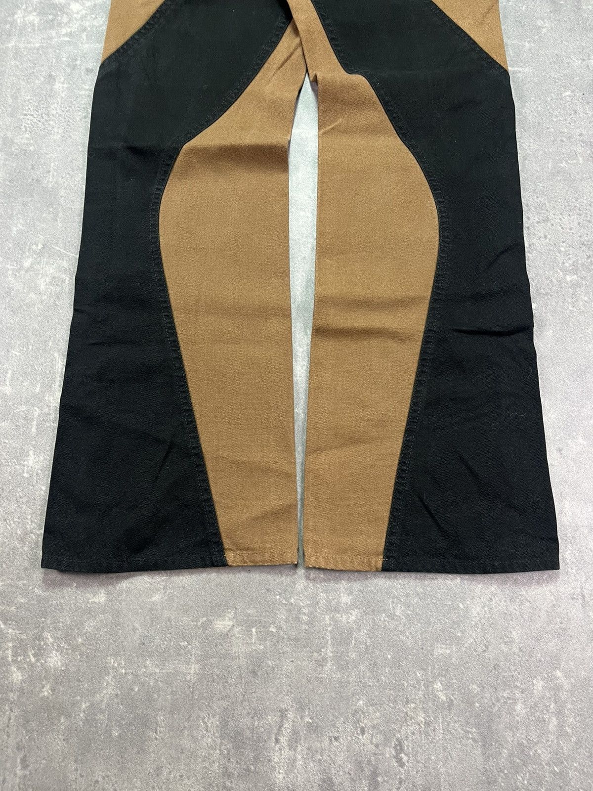 Just Cavalli AW03 Just Cavalli Geometry Panel Flared Jeans 33 Size US 33 - 5 Thumbnail