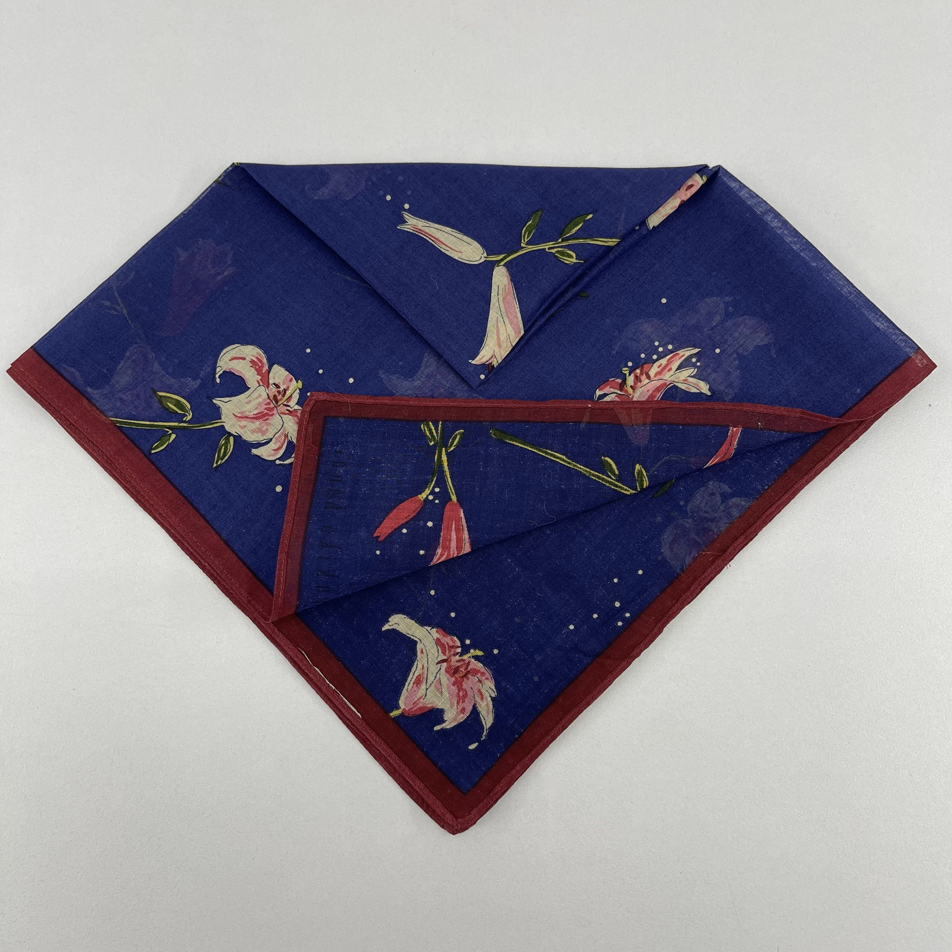 Japanese Brand × Vintage Yukiko Hanai Handkerchief / Neckerchief / Bandana - 4165 Size ONE SIZE - 5 Thumbnail