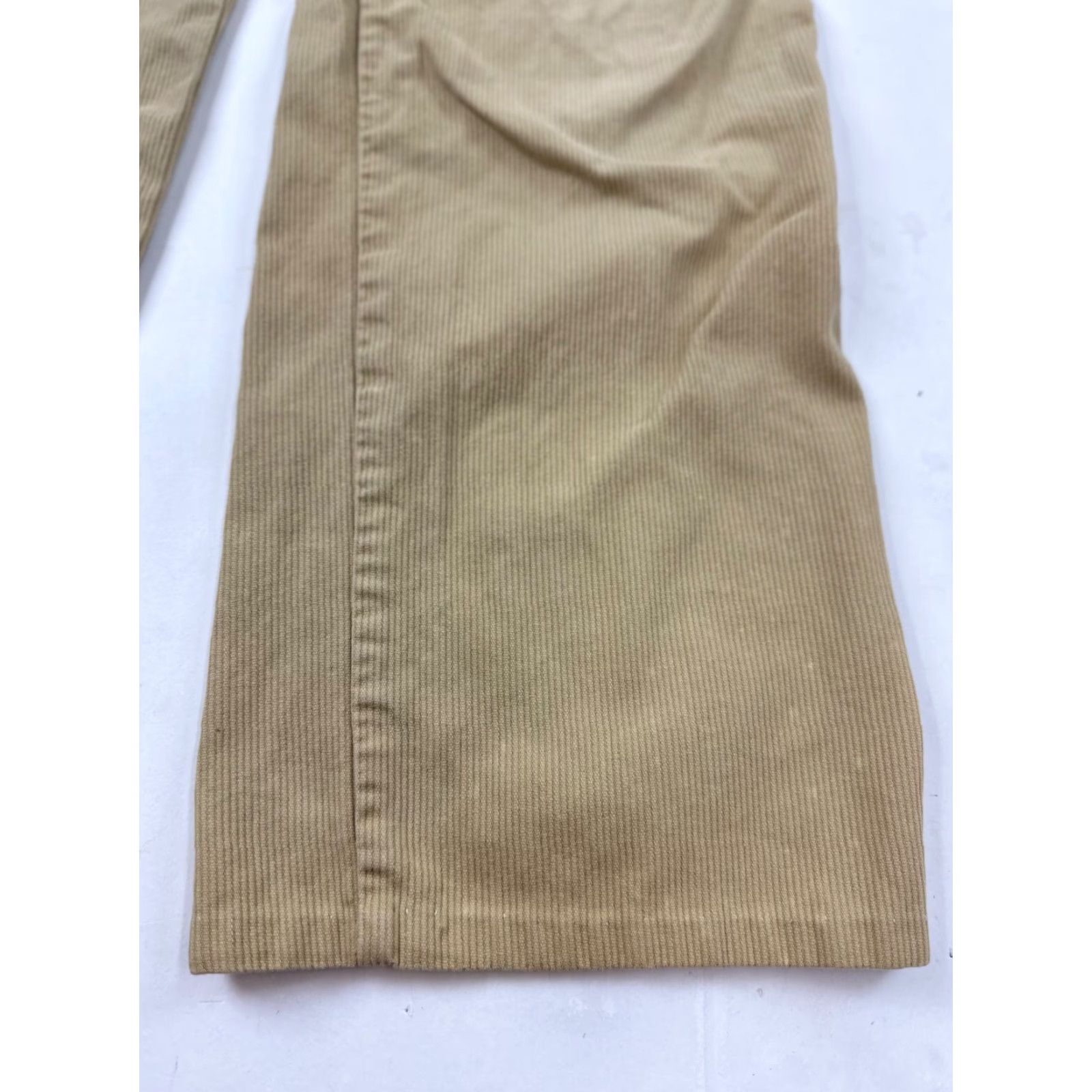 Vintage VINTAGE Brittania Pants Womens 36L Brown Corduroy High Rise Straight Leg Chino Casual Men/Women? Size 25" / US 0 / IT 36 - 3 Thumbnail