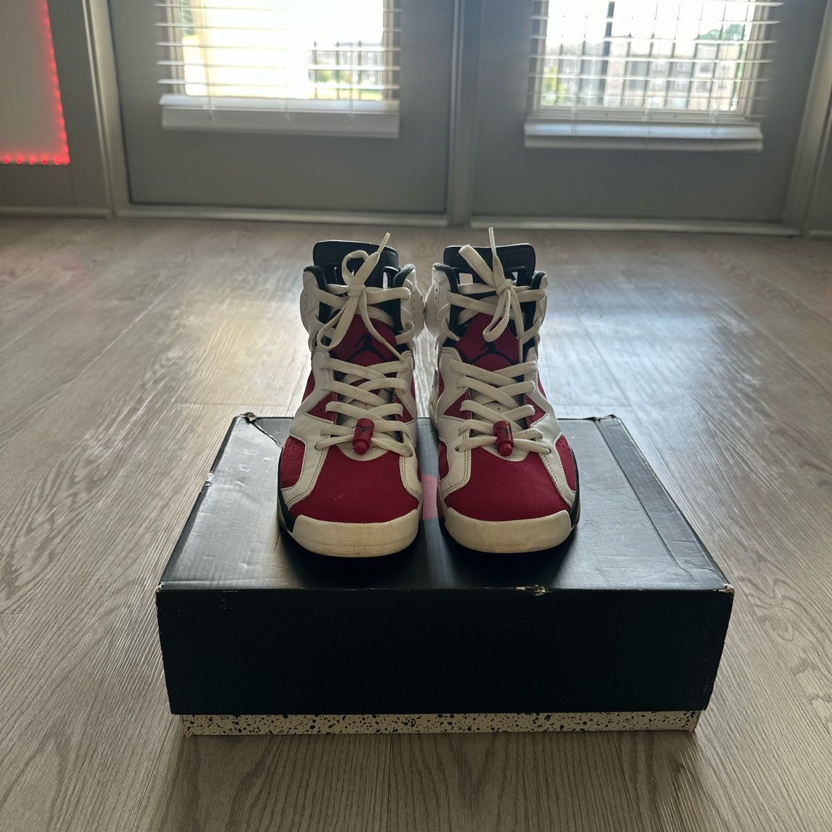 Jordan Brand Jordan retro 6 “carmine” Size US 8.5 / EU 41-42 - 4 Thumbnail