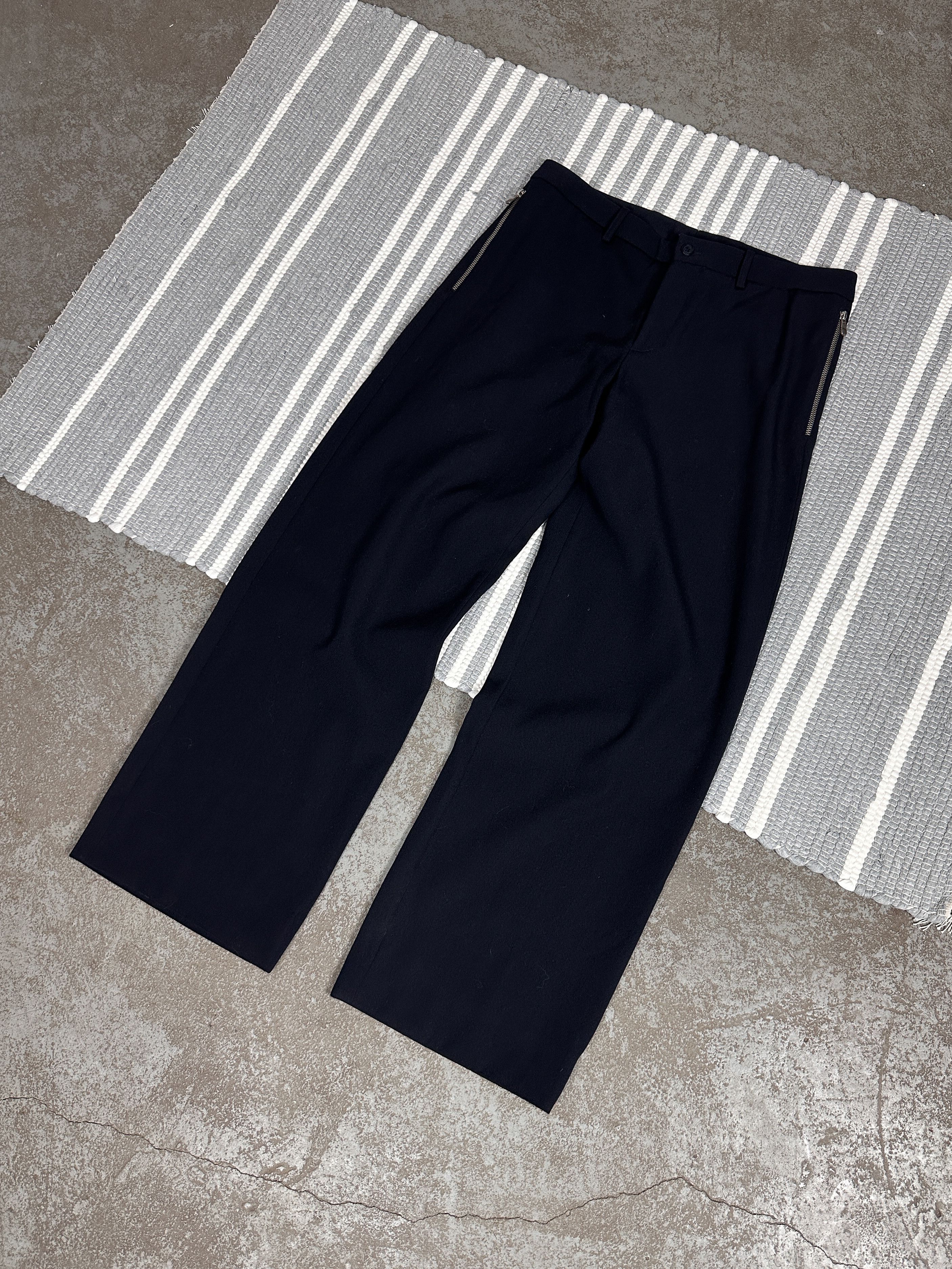 Versace Vintage Versace Navy Pants Trousers Size 36" / US 14 / IT 50 - 4 Thumbnail