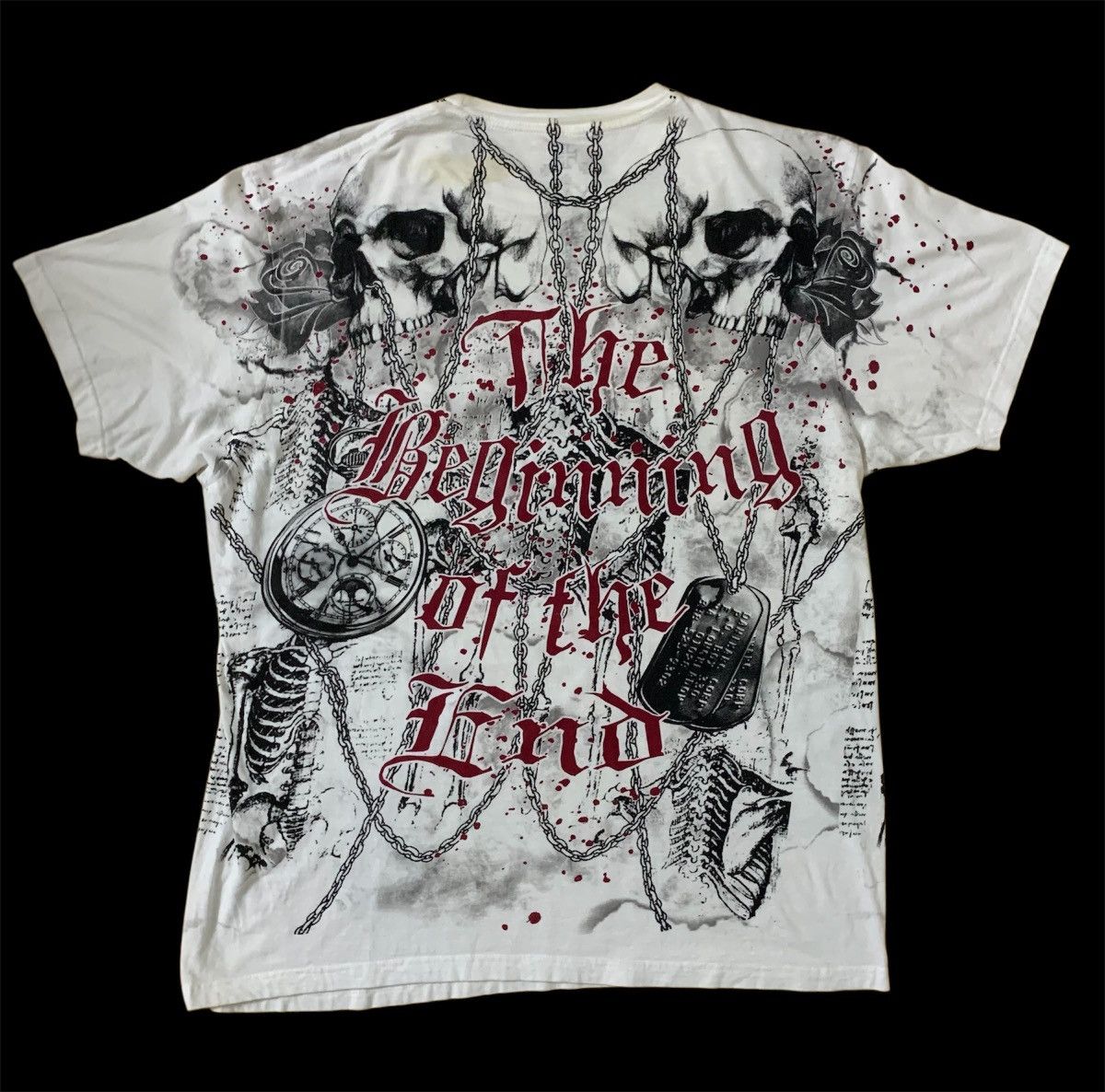 Art Comes First X A R Unlimited The End Game The Beginning Of The End Tee Size US XL / EU 56 / 4 - 2 Thumbnail