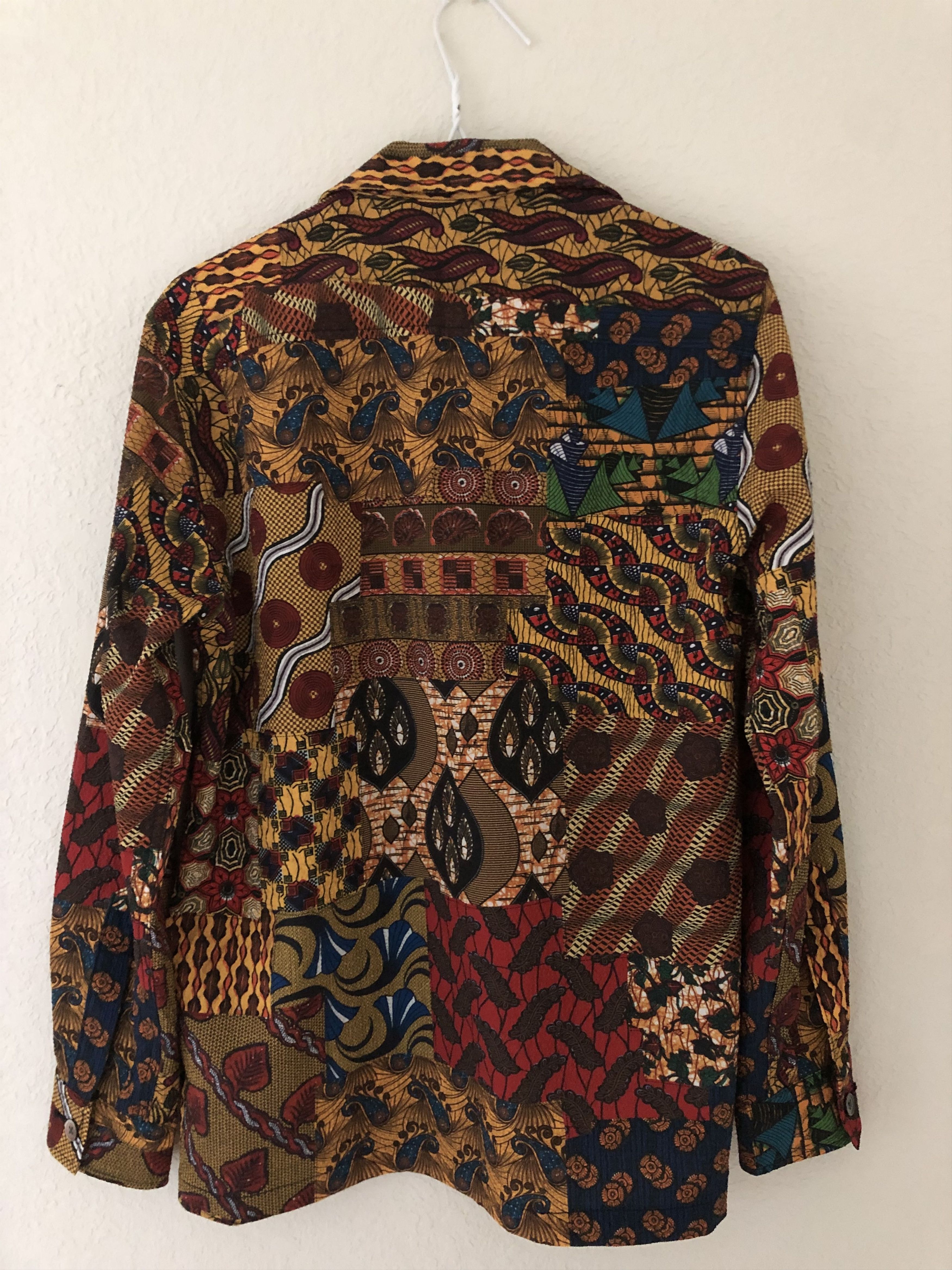 Beams Plus Batik Print Shirt Jacket Size US S / EU 44-46 / 1 - 2 Thumbnail