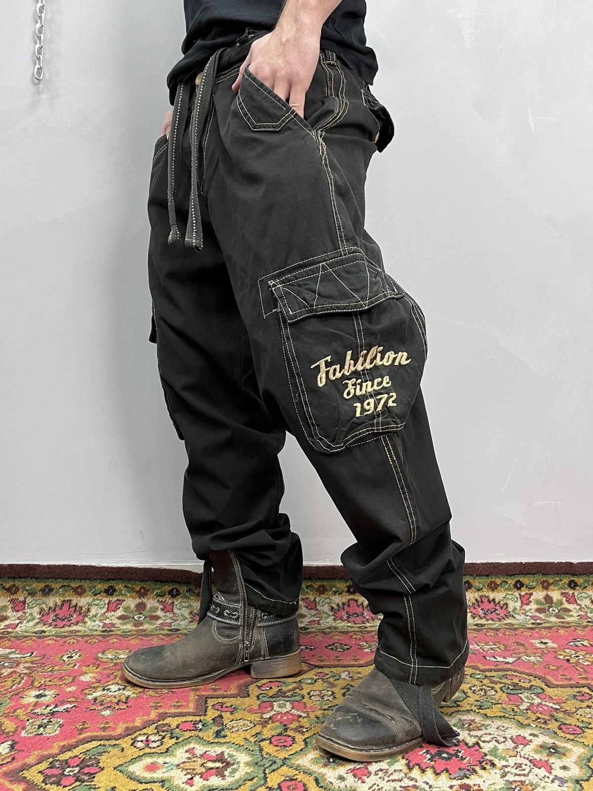 Japanese Brand × Junya Watanabe Vintage Junya Watanabe Style Japanese Archive Cargo Pants Size US 32 / EU 48 - 4 Thumbnail