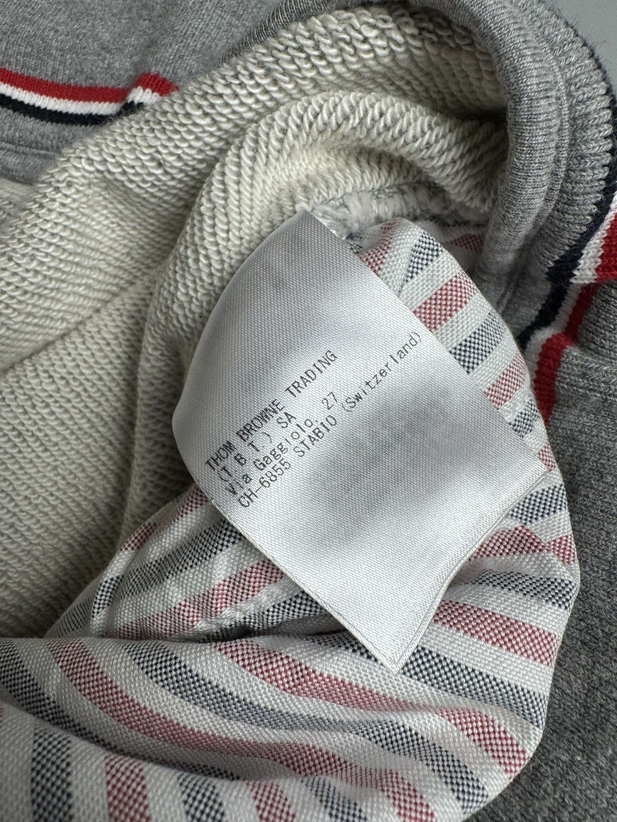 Thom Browne Thom Browne Four-bar Sweatpants Size US 30 / EU 46 - 10 Thumbnail