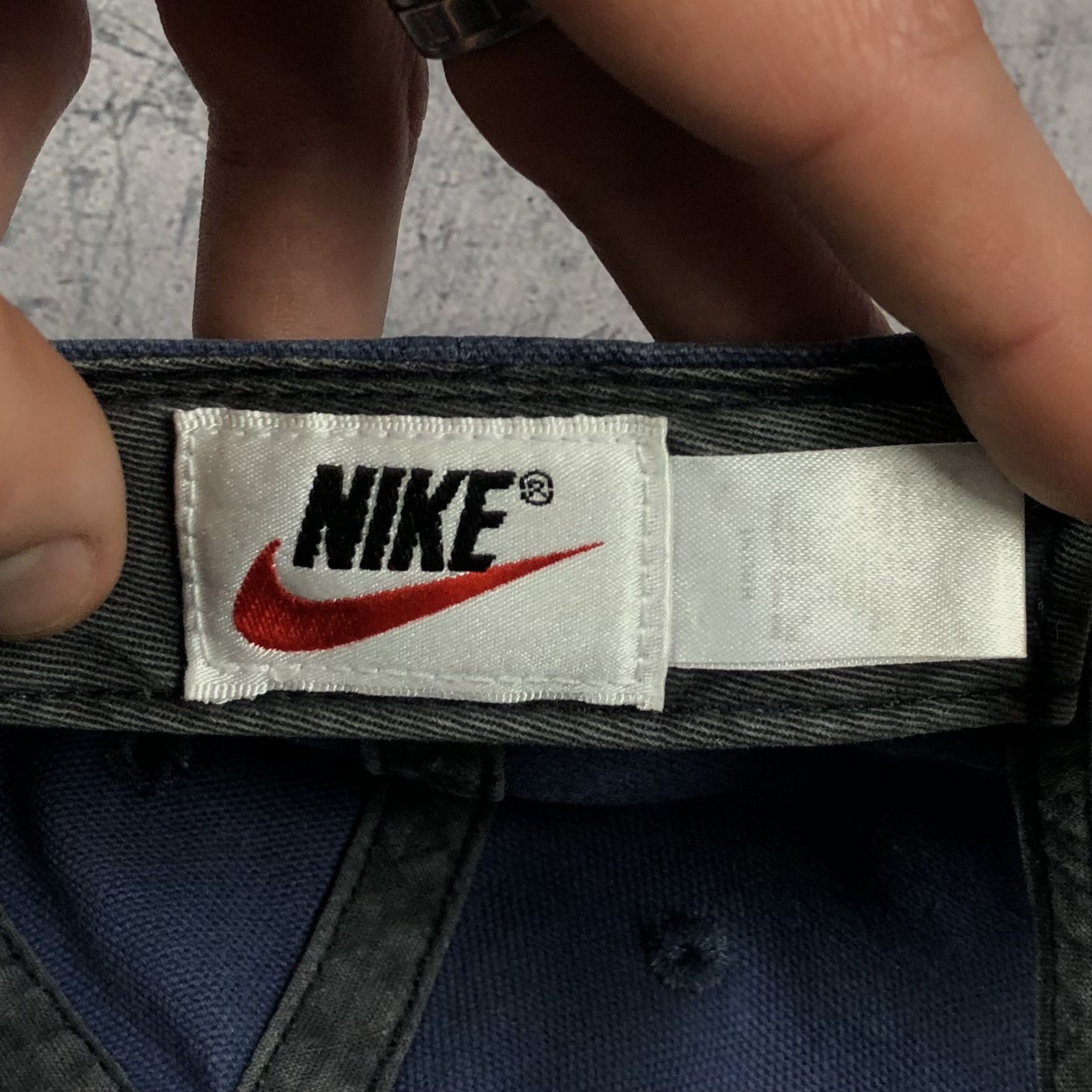 Nike 90s Nike Double Swoosh Vintage Cap Size ONE SIZE - 9 Thumbnail