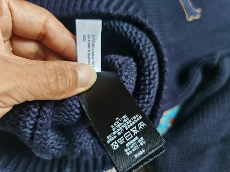 RRL Ralph Lauren RRL Ralph Lauren Retro navy pullover wool knit sweater, sw Size US S / EU 44-46 / 1 - 5 Thumbnail