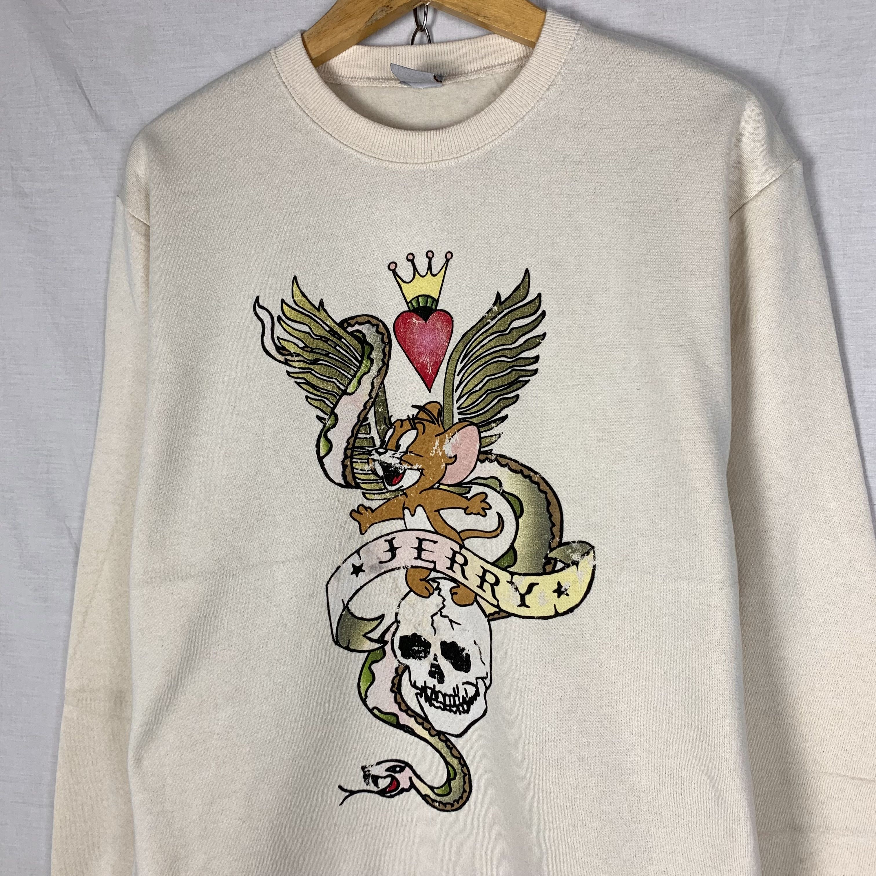 Disney Tom & Jerry Sweatshirt Crewneck Size US M / EU 48-50 / 2 - 2 Thumbnail
