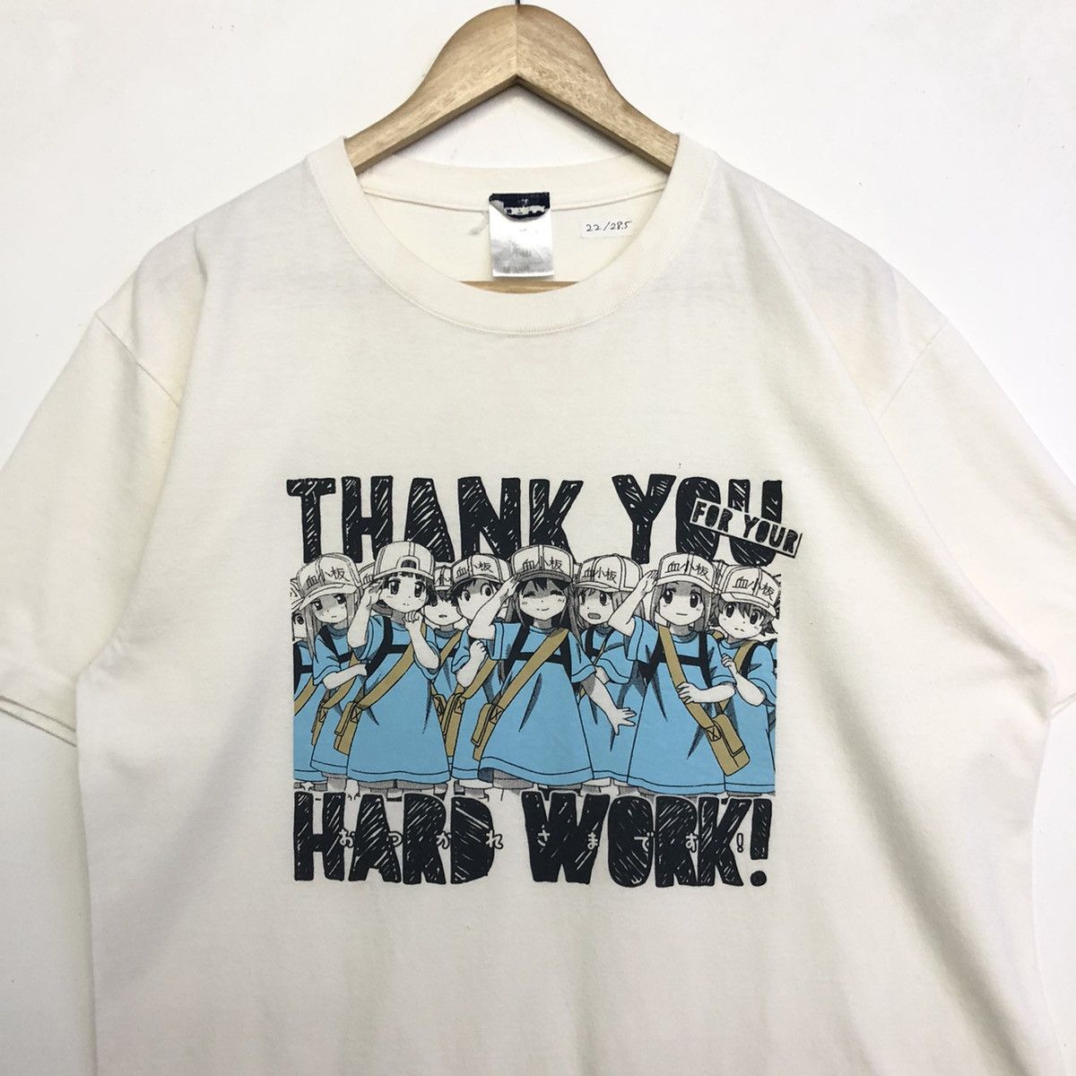 Anime Cells at work! X Cospa Anime Graphic Platelet’s Squad Tee Size US L / EU 52-54 / 3 - 2 Thumbnail