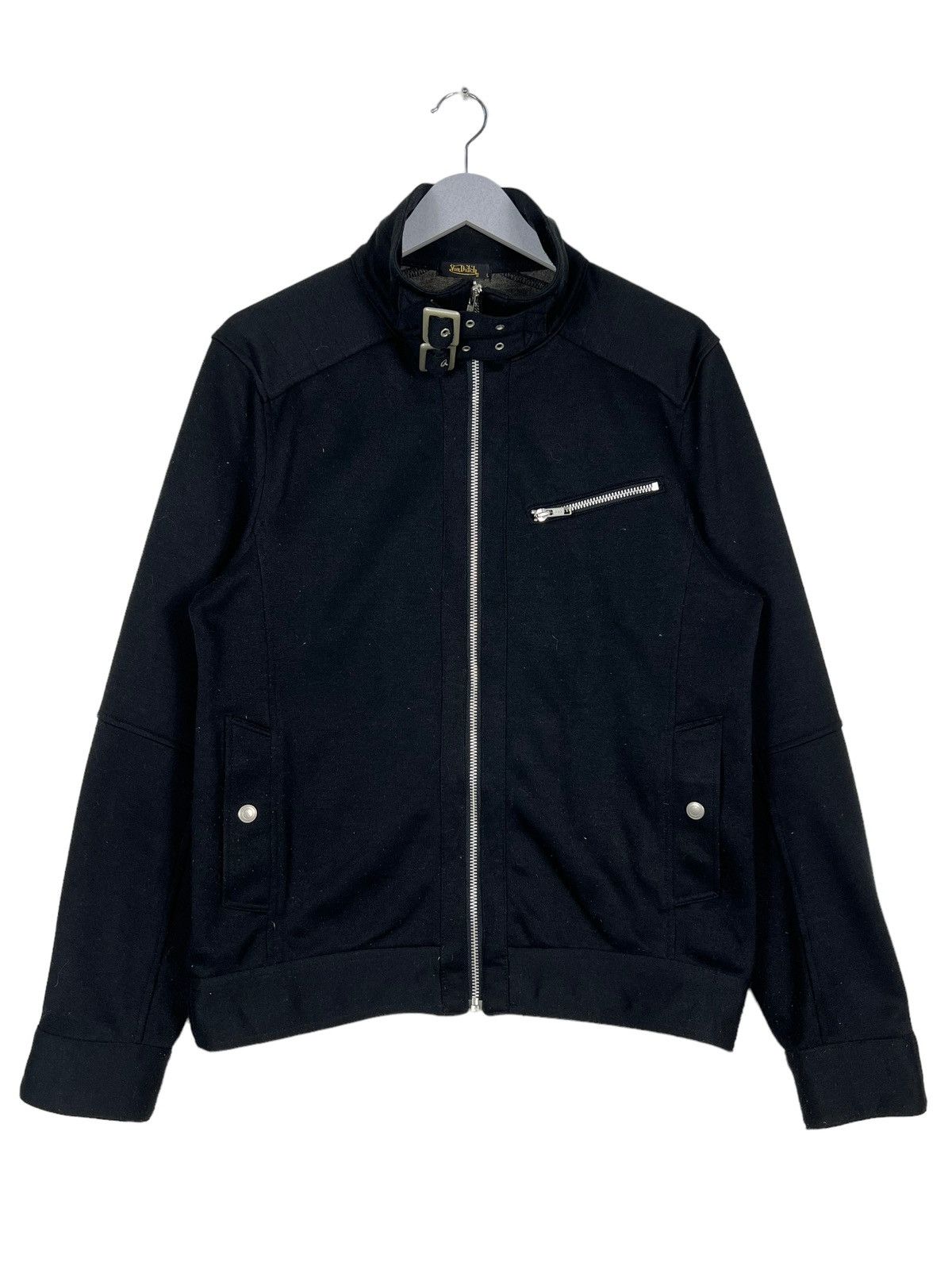 Von Dutch 🔥 VON DUCTH COTTON RIDER MOTO BOMBER JACKET Size US L / EU 52-54 / 3 - 1 Thumbnail
