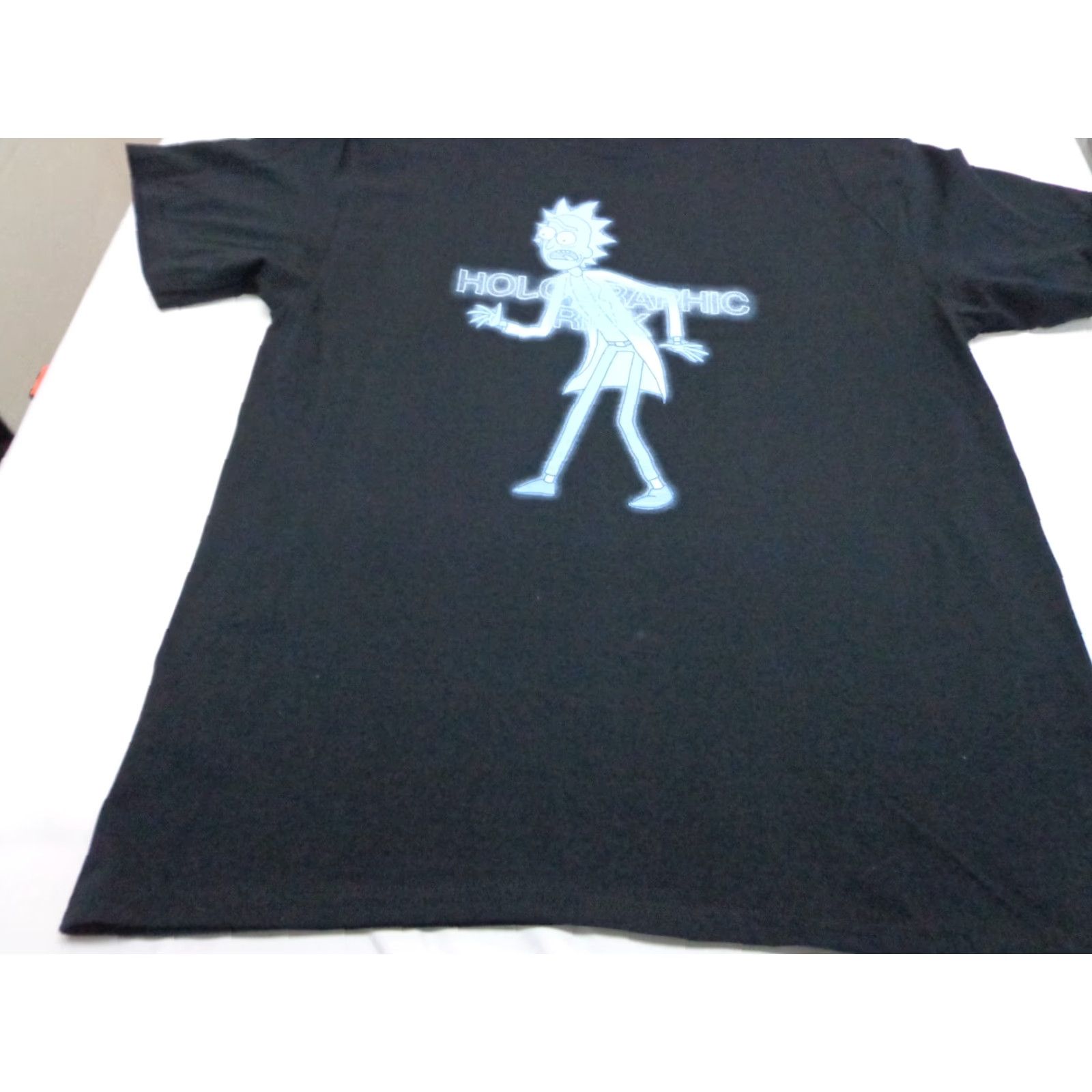 Ripple Junction Rick And Morty T Shirt Black ‘Holographic Rick’ Graphic Tee L Mens Large Size US L / EU 52-54 / 3 - 2 Thumbnail