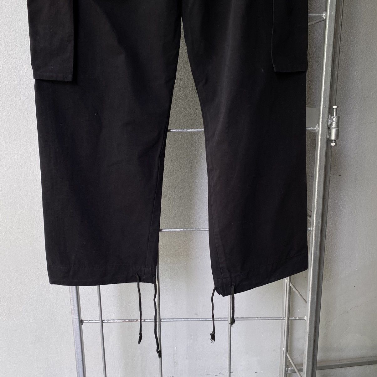 Yohji Yamamoto Yohji Yamamoto Black Cargo Pants Size US 38 / EU 54 - 6 Thumbnail