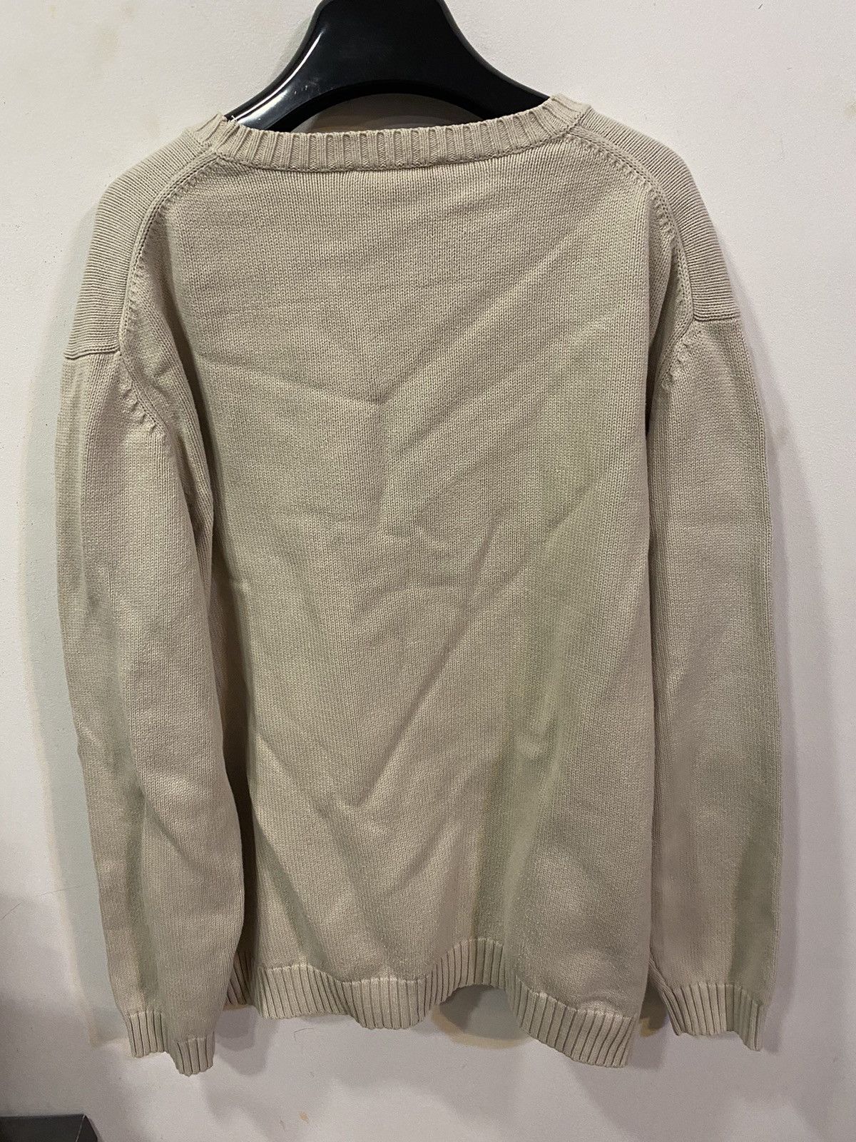 Yves Saint Laurent Beige YSL Sweater Knit Size US L / EU 52-54 / 3 - 11 Thumbnail