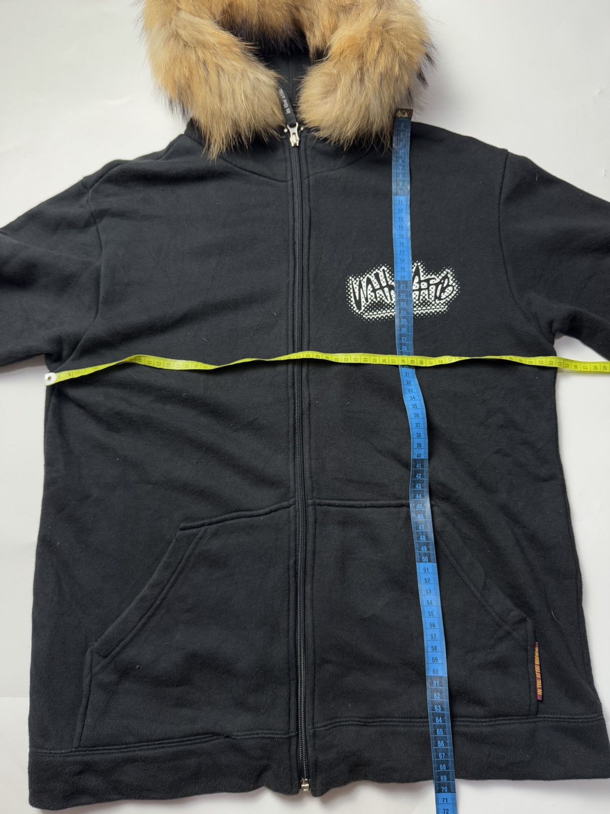 If Six Was Nine × Japanese Brand × Le Grande Bleu (L.G.B.) Fur hoodie intheattic rock poem Size US L / EU 52-54 / 3 - 6 Thumbnail