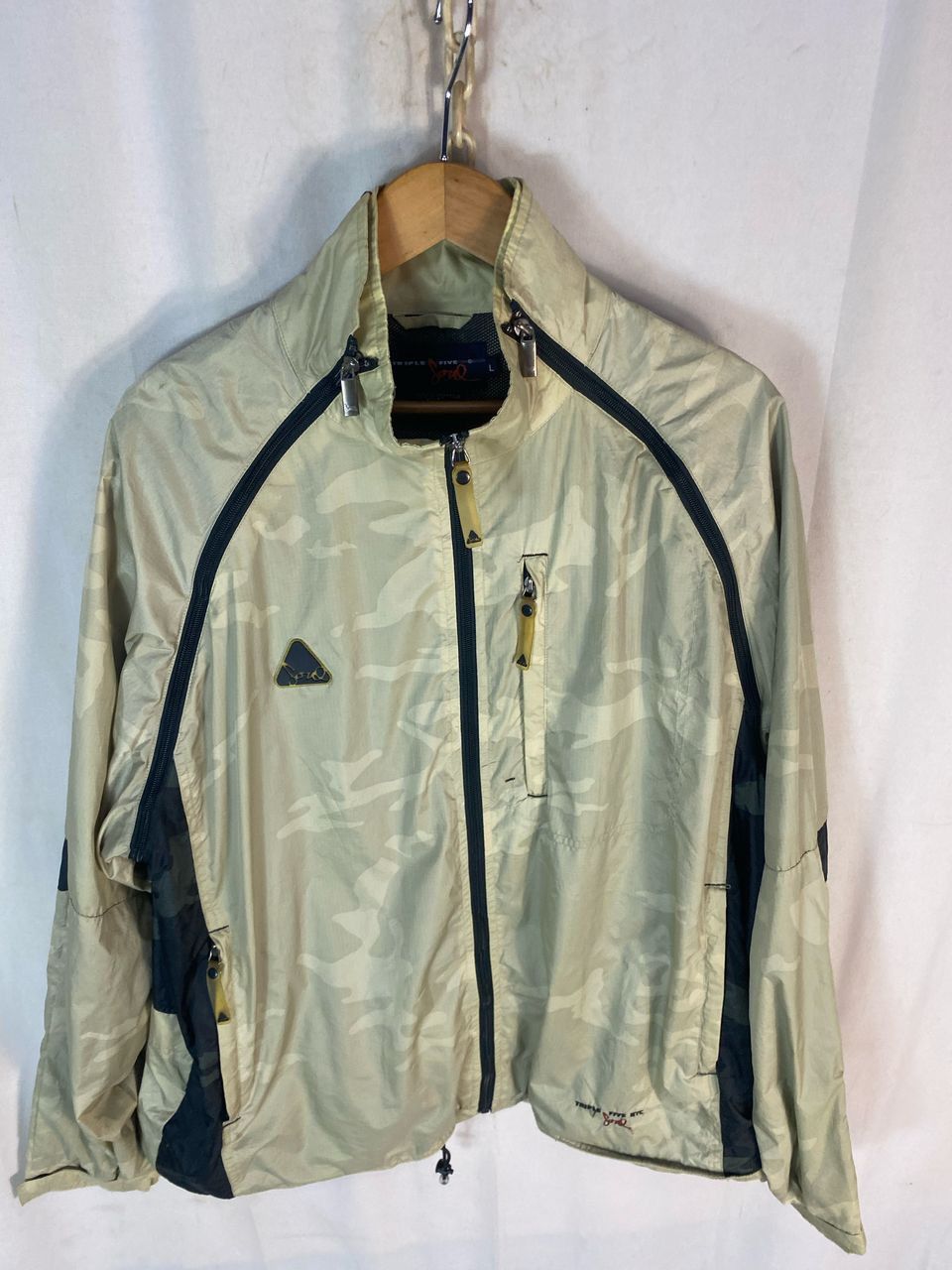 Triple 5 Soul Triple 5 soul camo multizipper windbreaker jacket Size US L / EU 52-54 / 3 - 3 Thumbnail