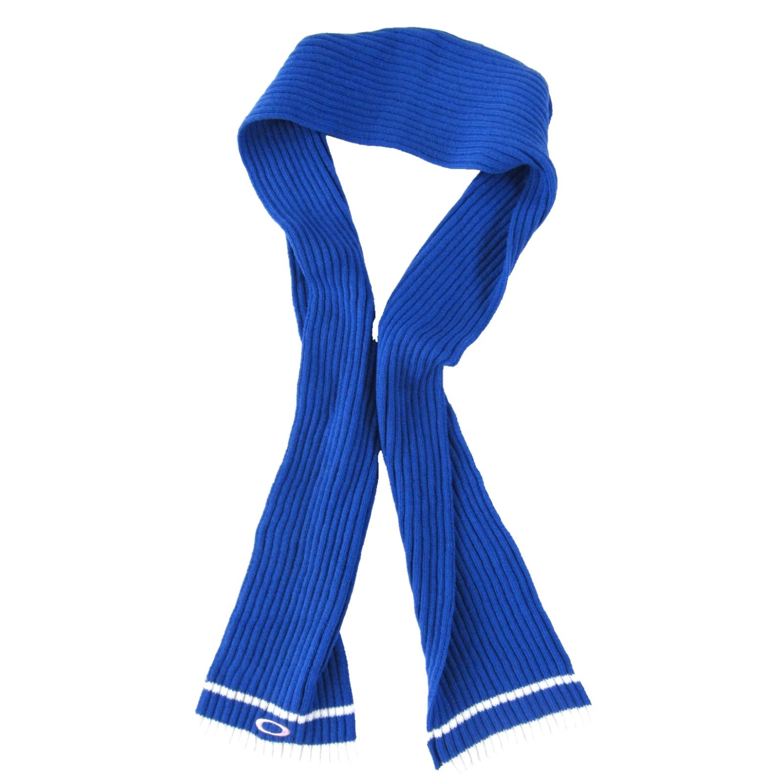 Oakley VINTAGE Oakley Periwinkle Blue Knit Soft Warm Cozy Rectangle Scarf Size ONE SIZE - 2 Thumbnail