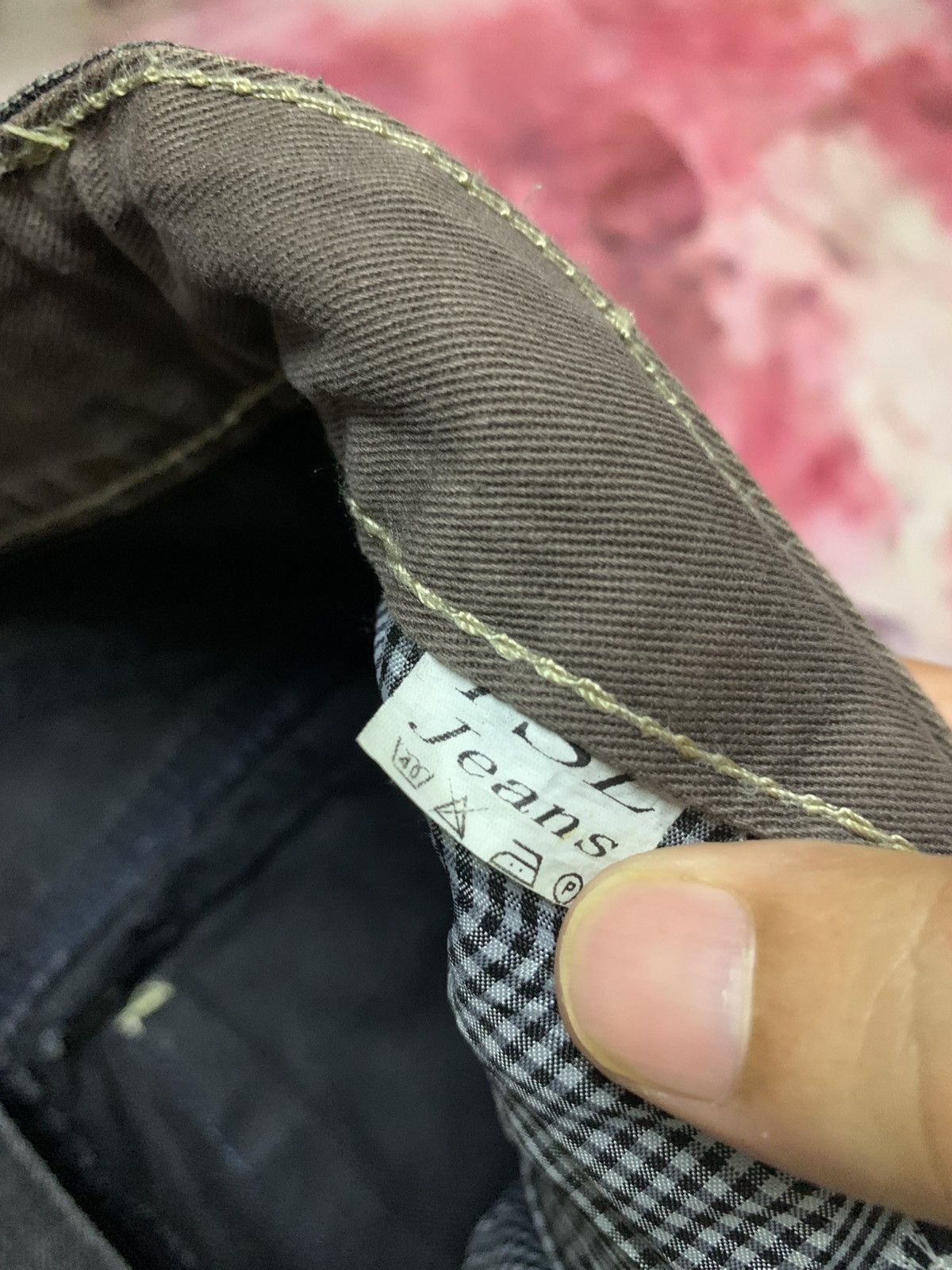 Tornado Mart Japanese Brand Tesilin Washed Black Denim Apocalypse Vkei Size US 29 - 10 Thumbnail