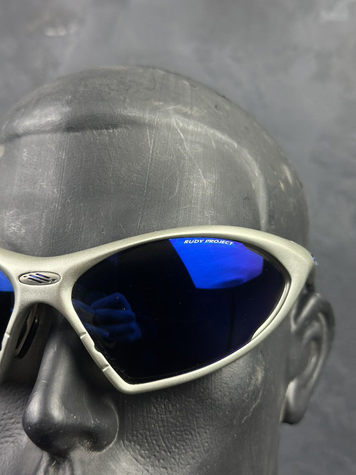 Other RUDY PROJECT EKYNOX SX WITH DARK BLUE LENS IN SILVER FRAME Size ONE SIZE - 5 Thumbnail