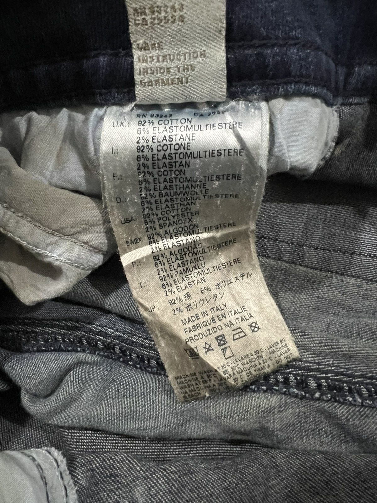 Diesel RARE Diesel Thavar Mud Wash Stag Jeans Denim Homeless Size US 32 / EU 48 - 11 Thumbnail